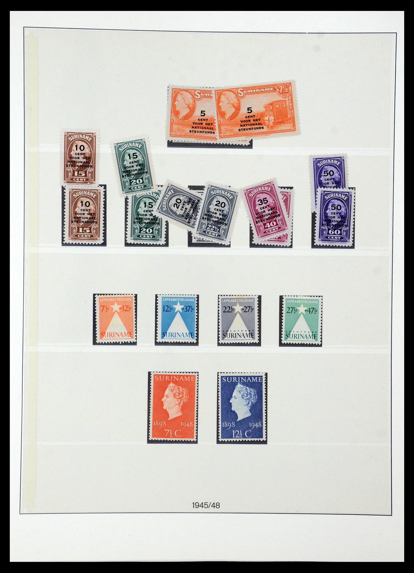 36406 020 - Postzegelverzameling 36406 Suriname 1873-1975.