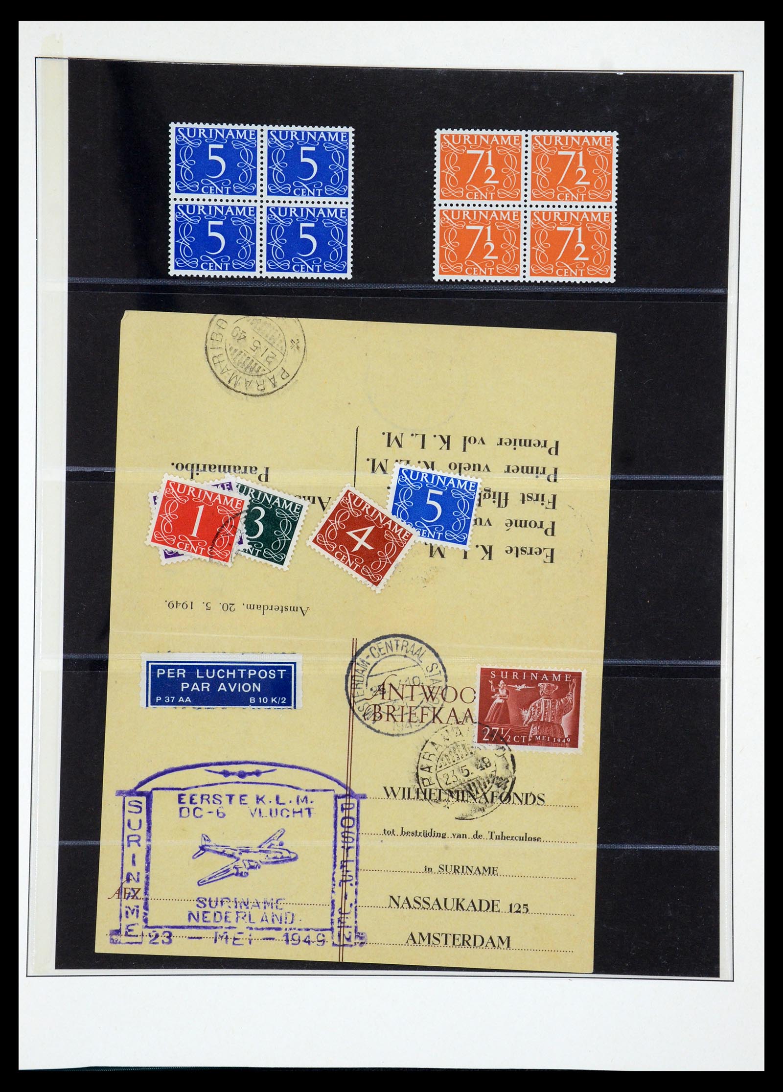 36406 022 - Postzegelverzameling 36406 Suriname 1873-1975.