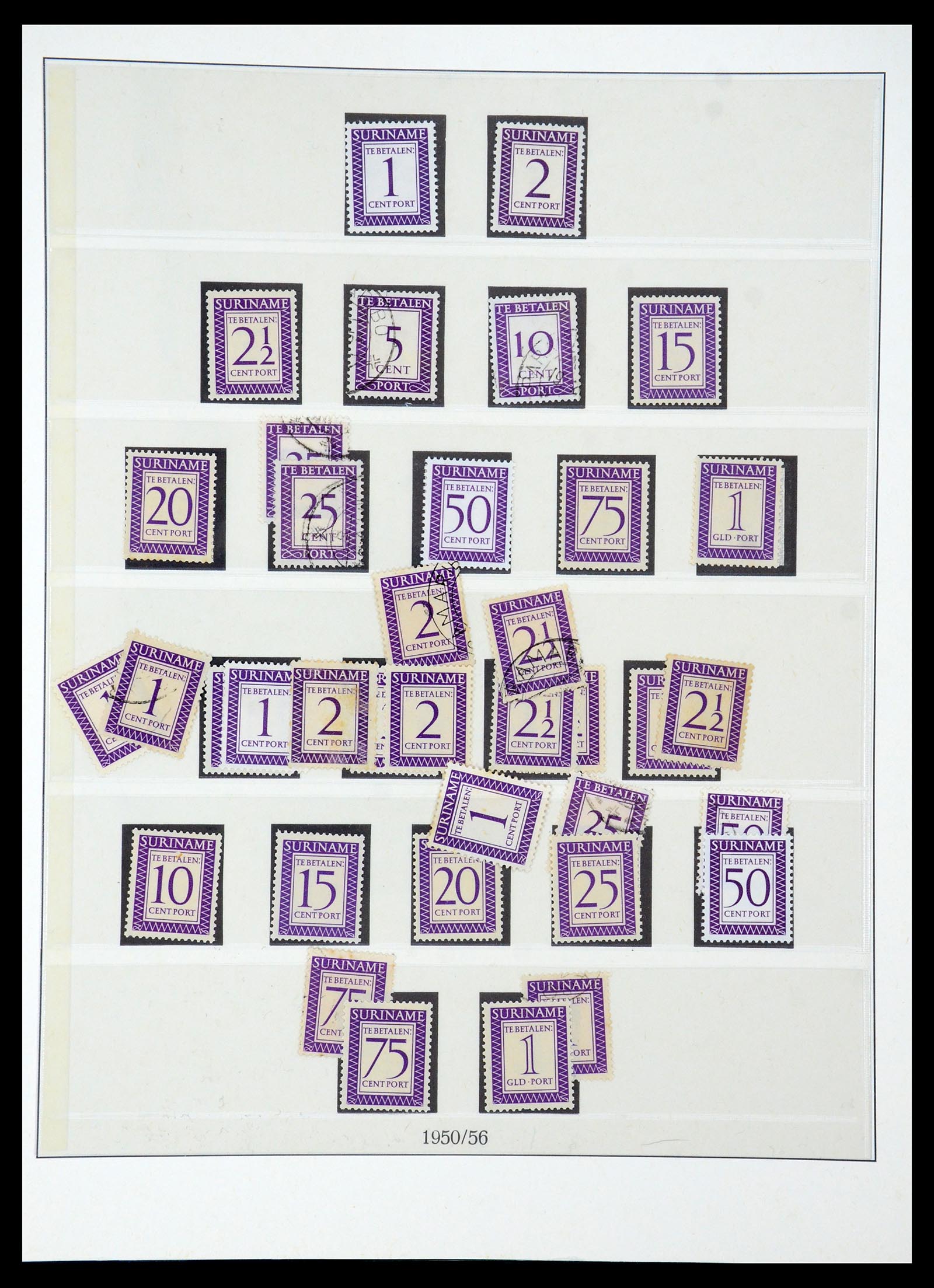 36406 023 - Postzegelverzameling 36406 Suriname 1873-1975.