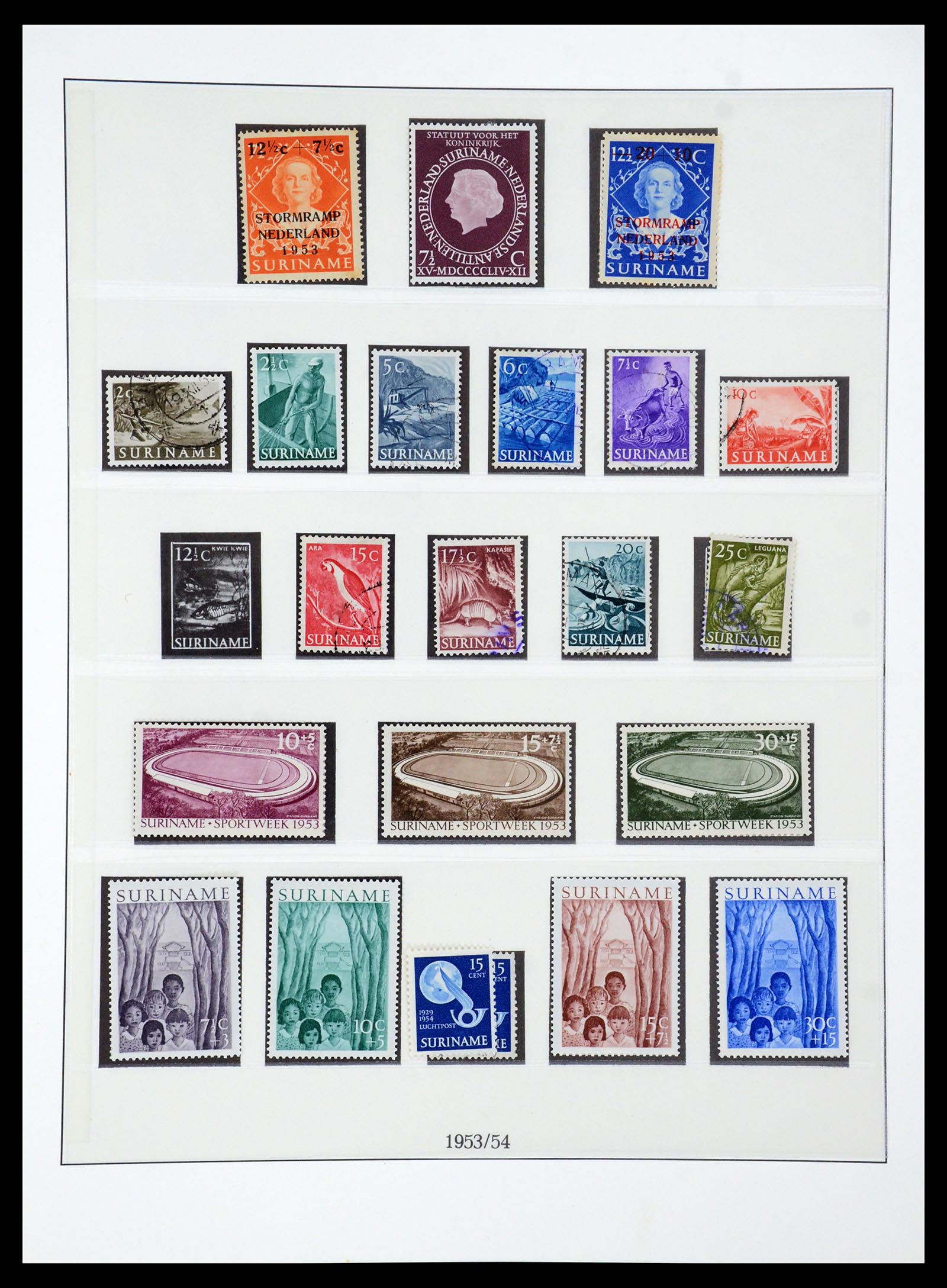36406 029 - Postzegelverzameling 36406 Suriname 1873-1975.