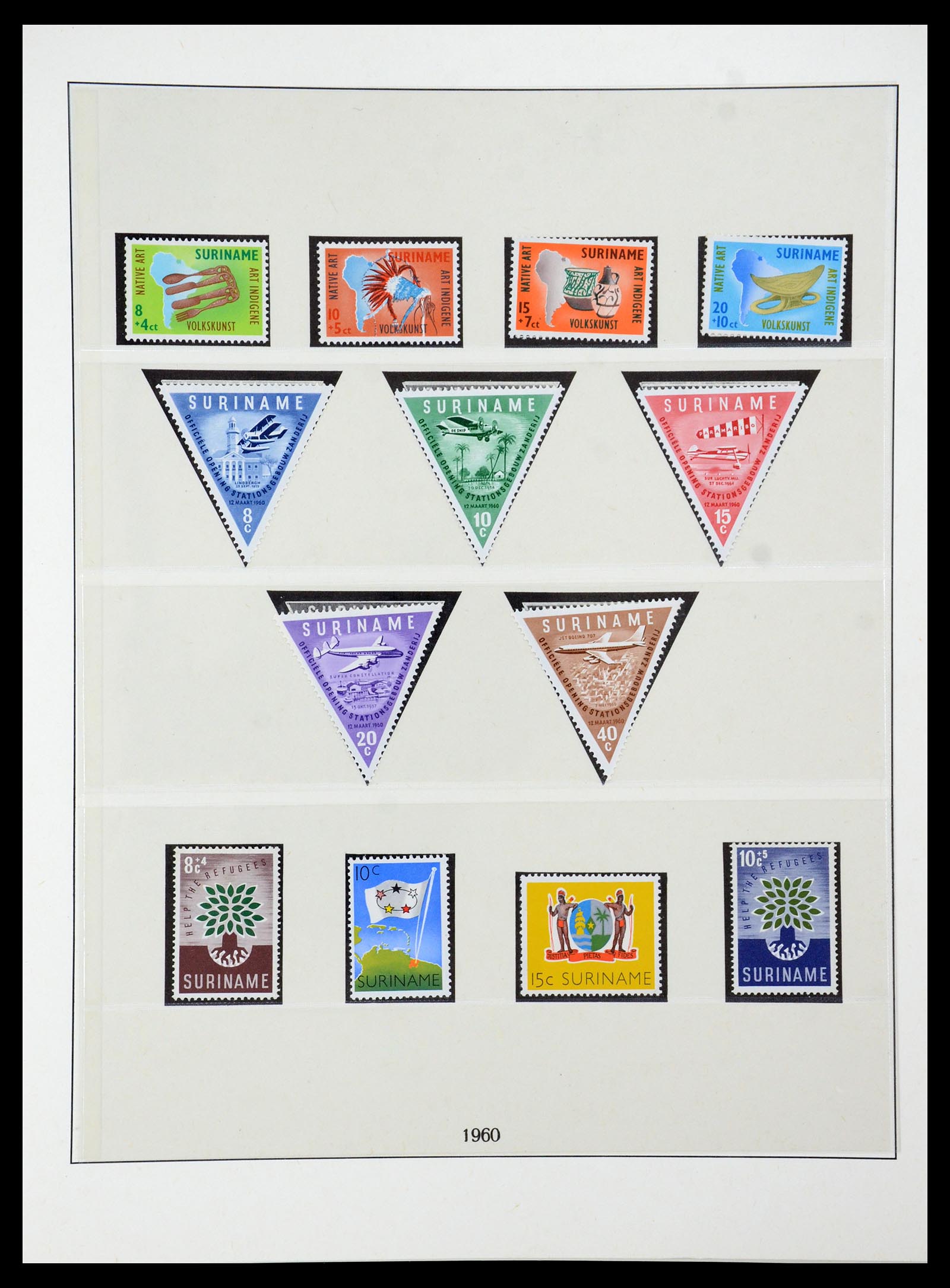 36406 034 - Postzegelverzameling 36406 Suriname 1873-1975.