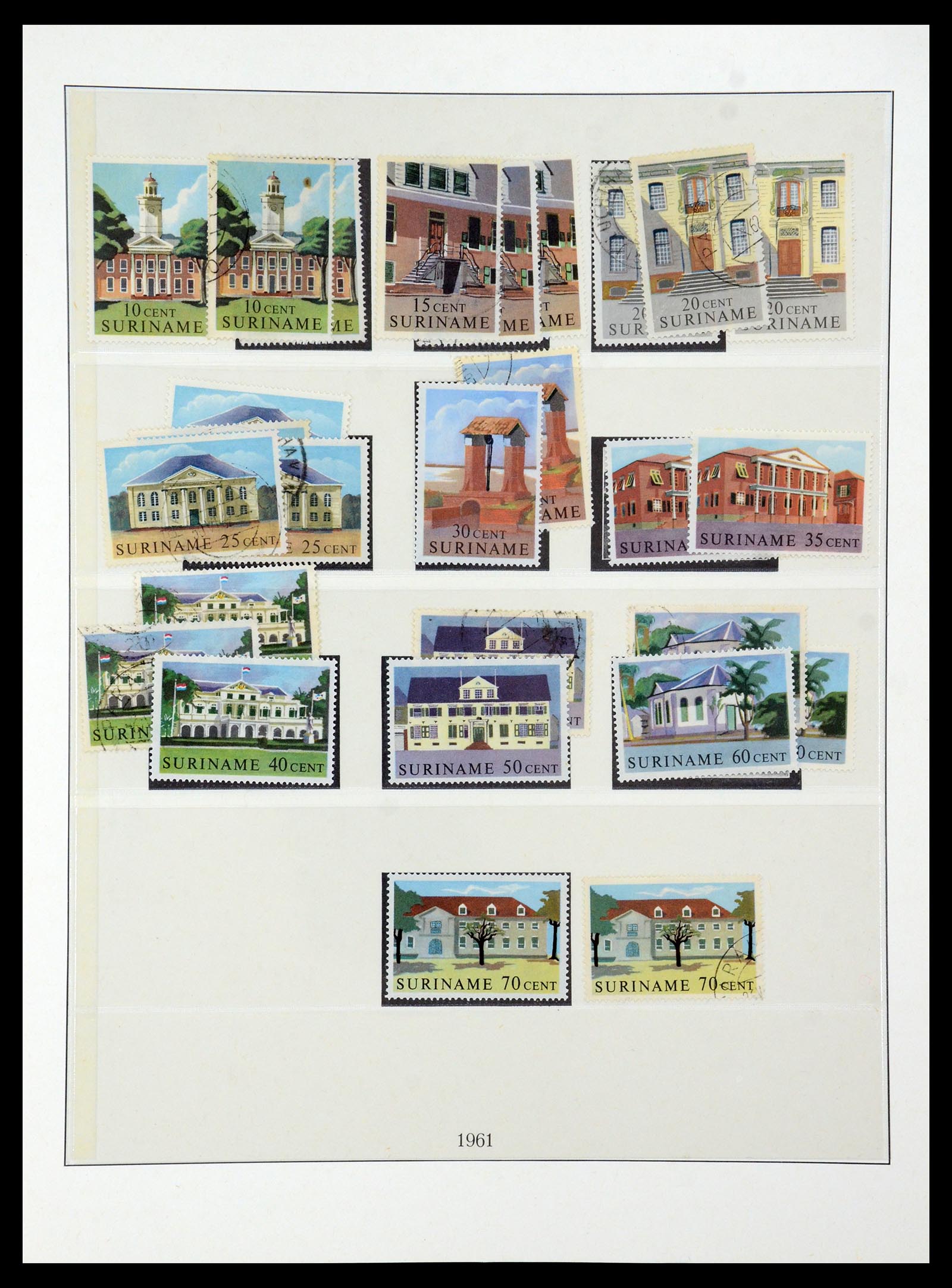 36406 038 - Postzegelverzameling 36406 Suriname 1873-1975.