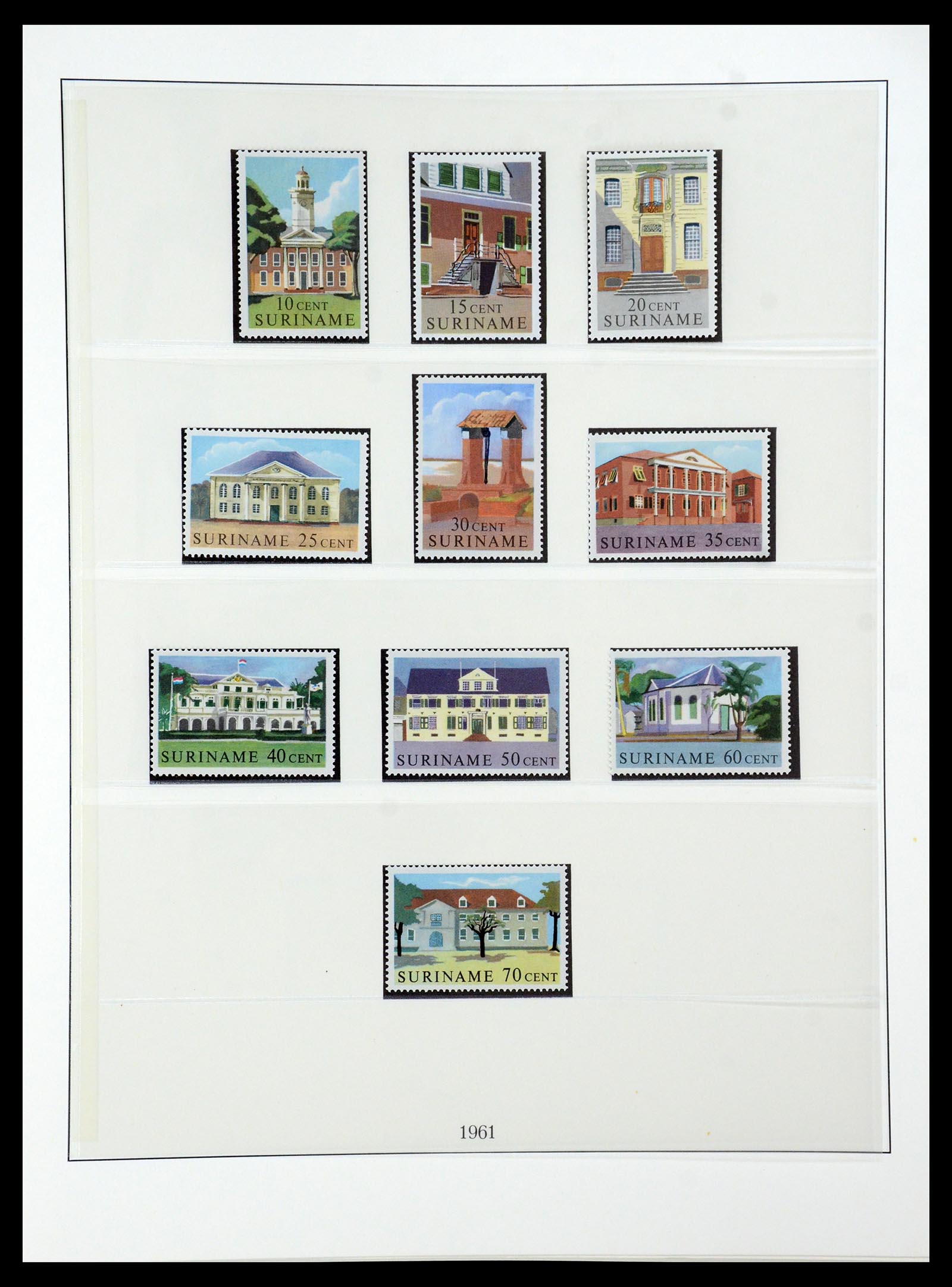 36406 039 - Postzegelverzameling 36406 Suriname 1873-1975.