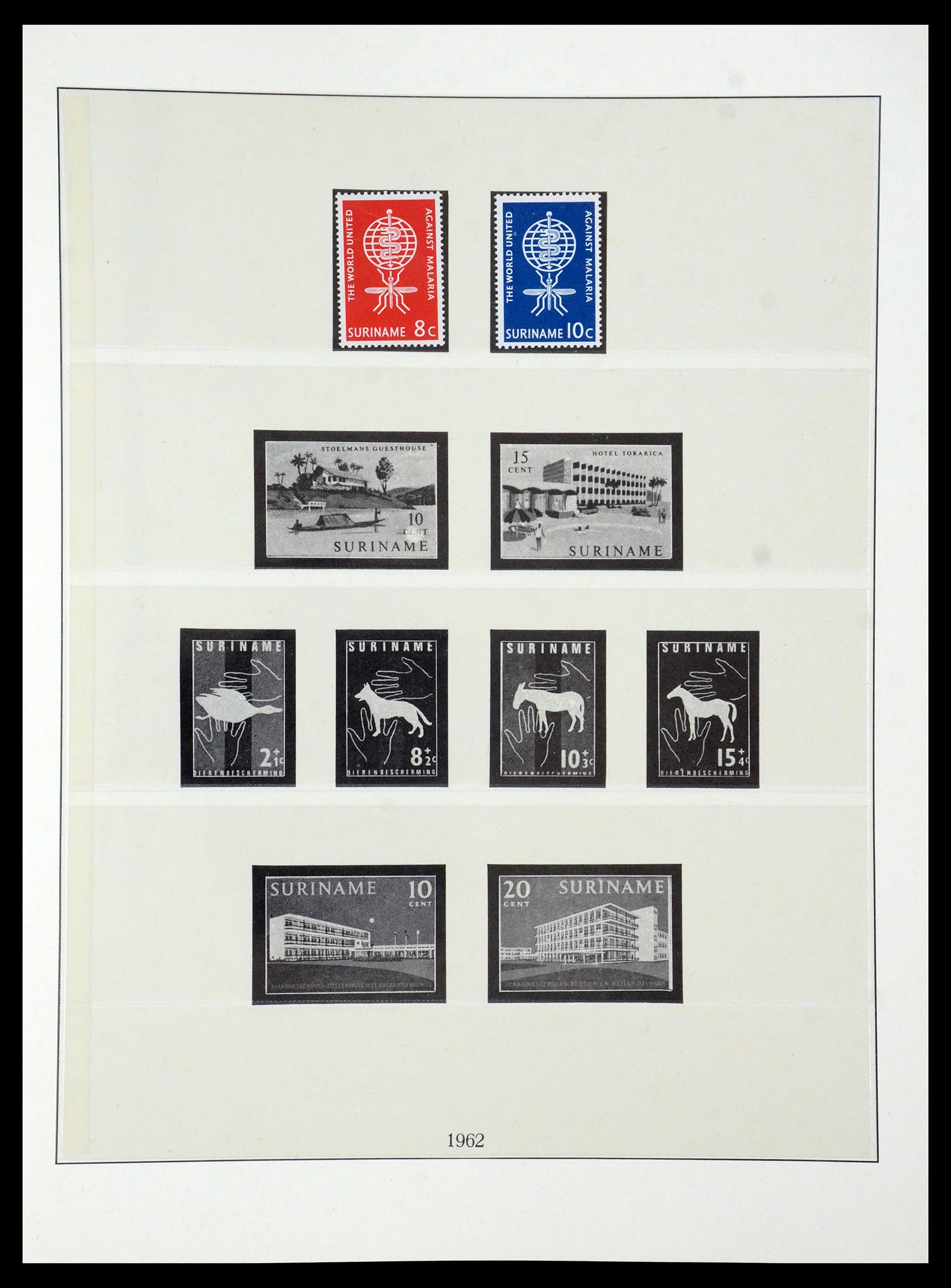 36406 044 - Postzegelverzameling 36406 Suriname 1873-1975.
