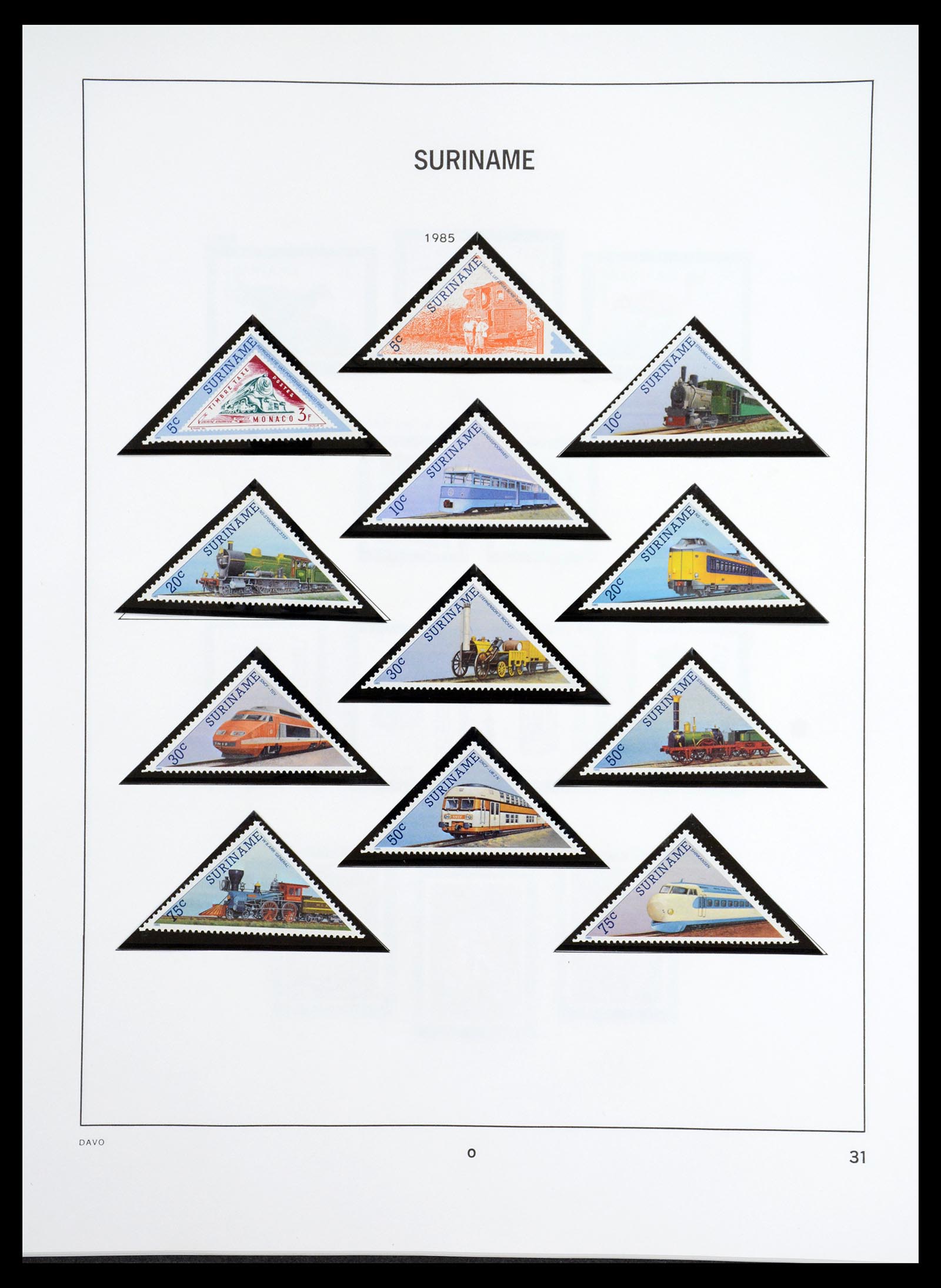 36407 122 - Postzegelverzameling 36407 Suriname 1927-1990.