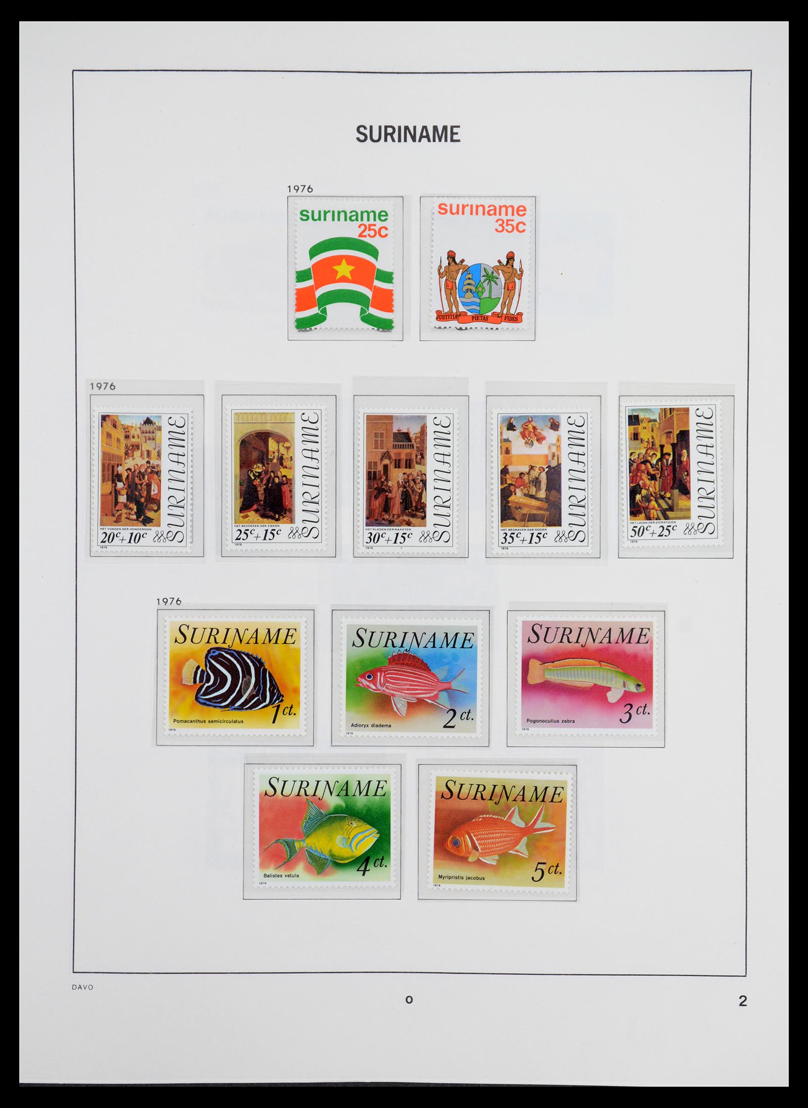 36407 126 - Postzegelverzameling 36407 Suriname 1927-1990.