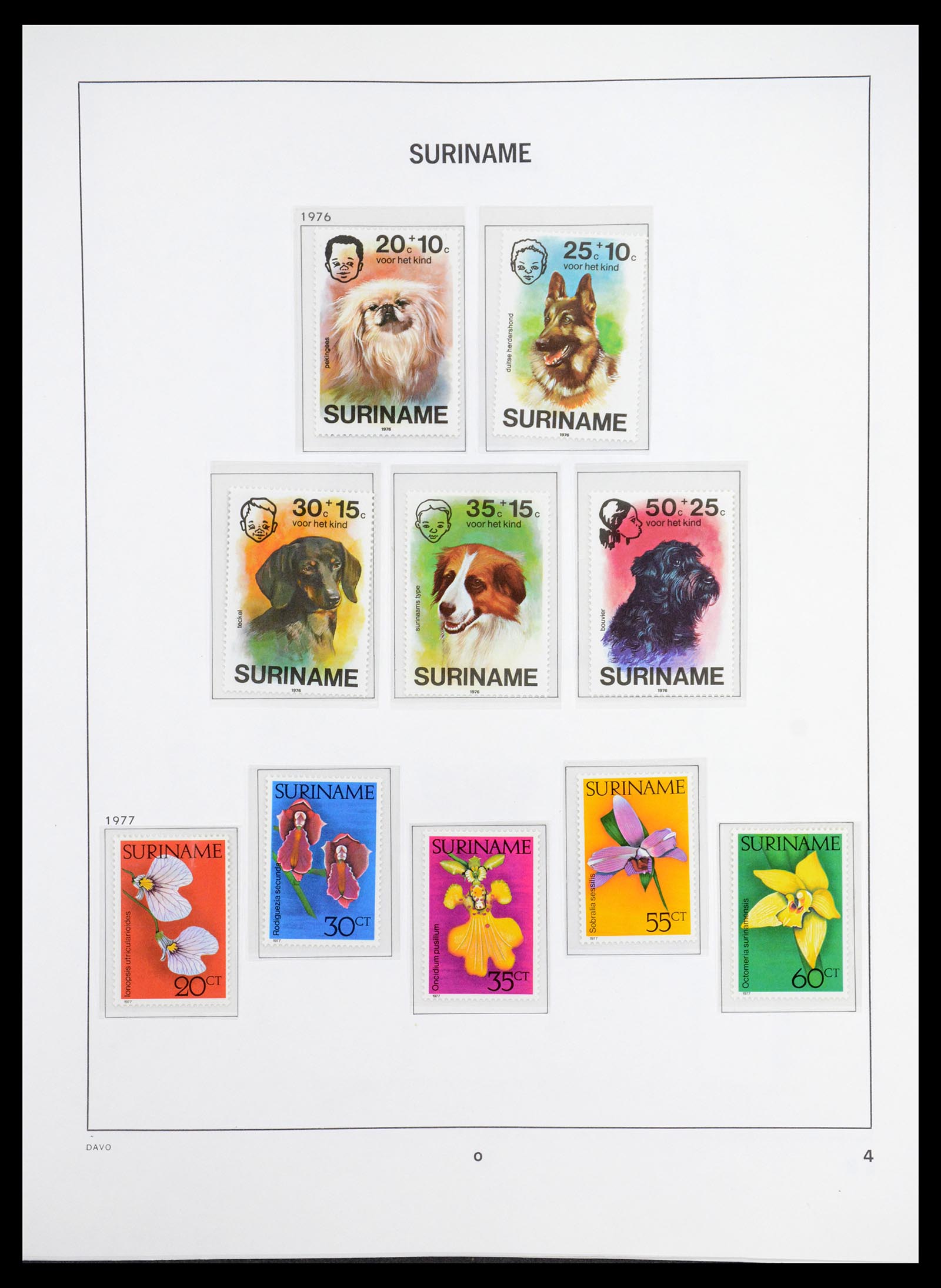 36407 129 - Postzegelverzameling 36407 Suriname 1927-1990.
