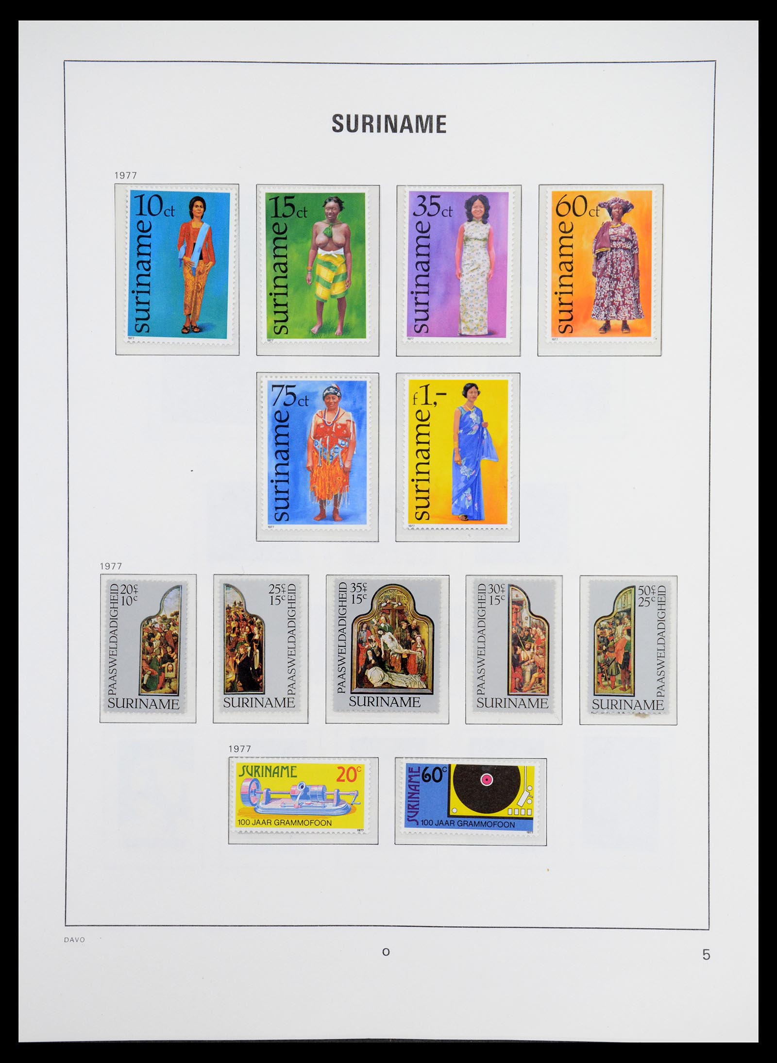 36407 131 - Postzegelverzameling 36407 Suriname 1927-1990.