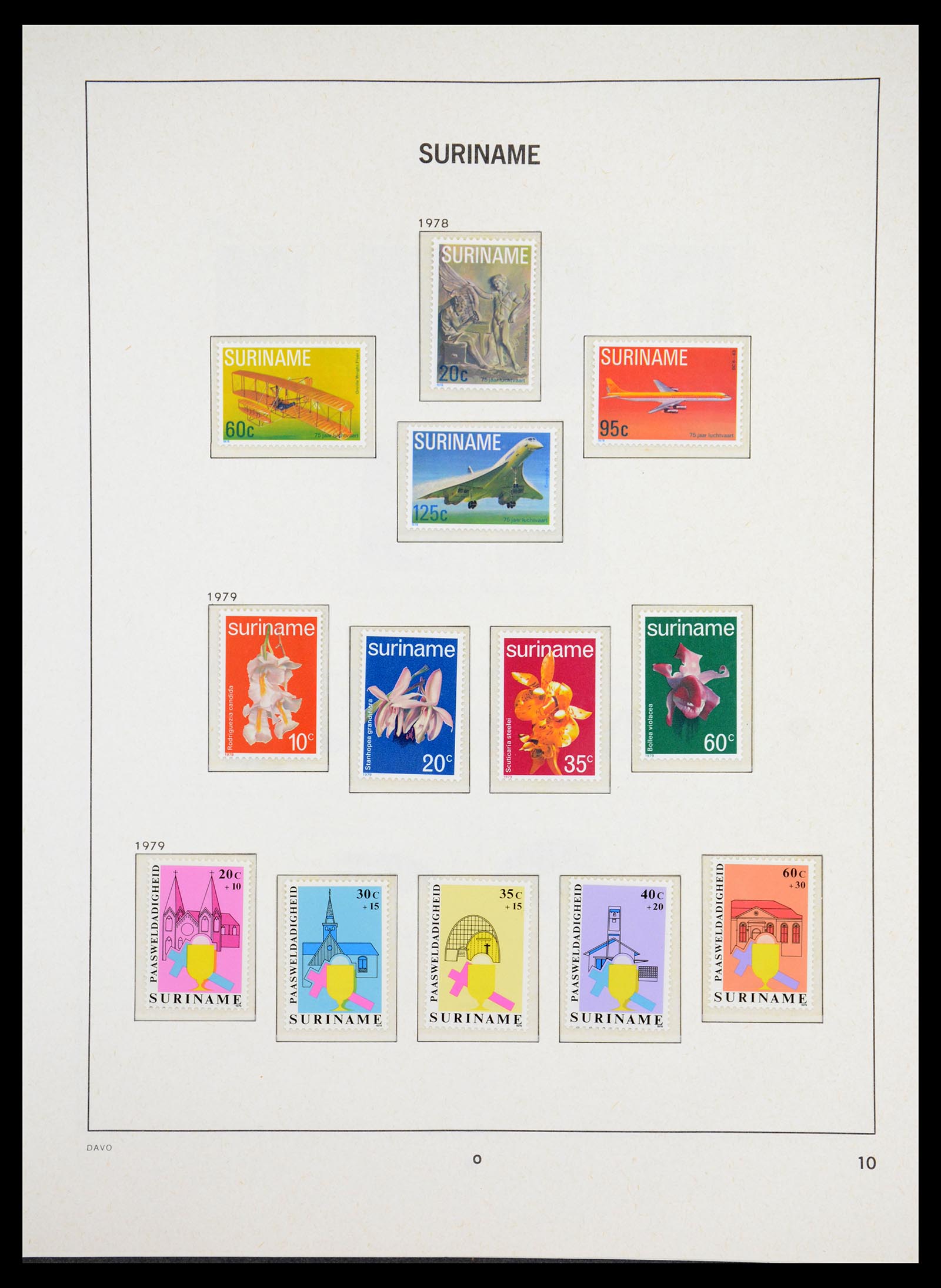 36407 139 - Postzegelverzameling 36407 Suriname 1927-1990.