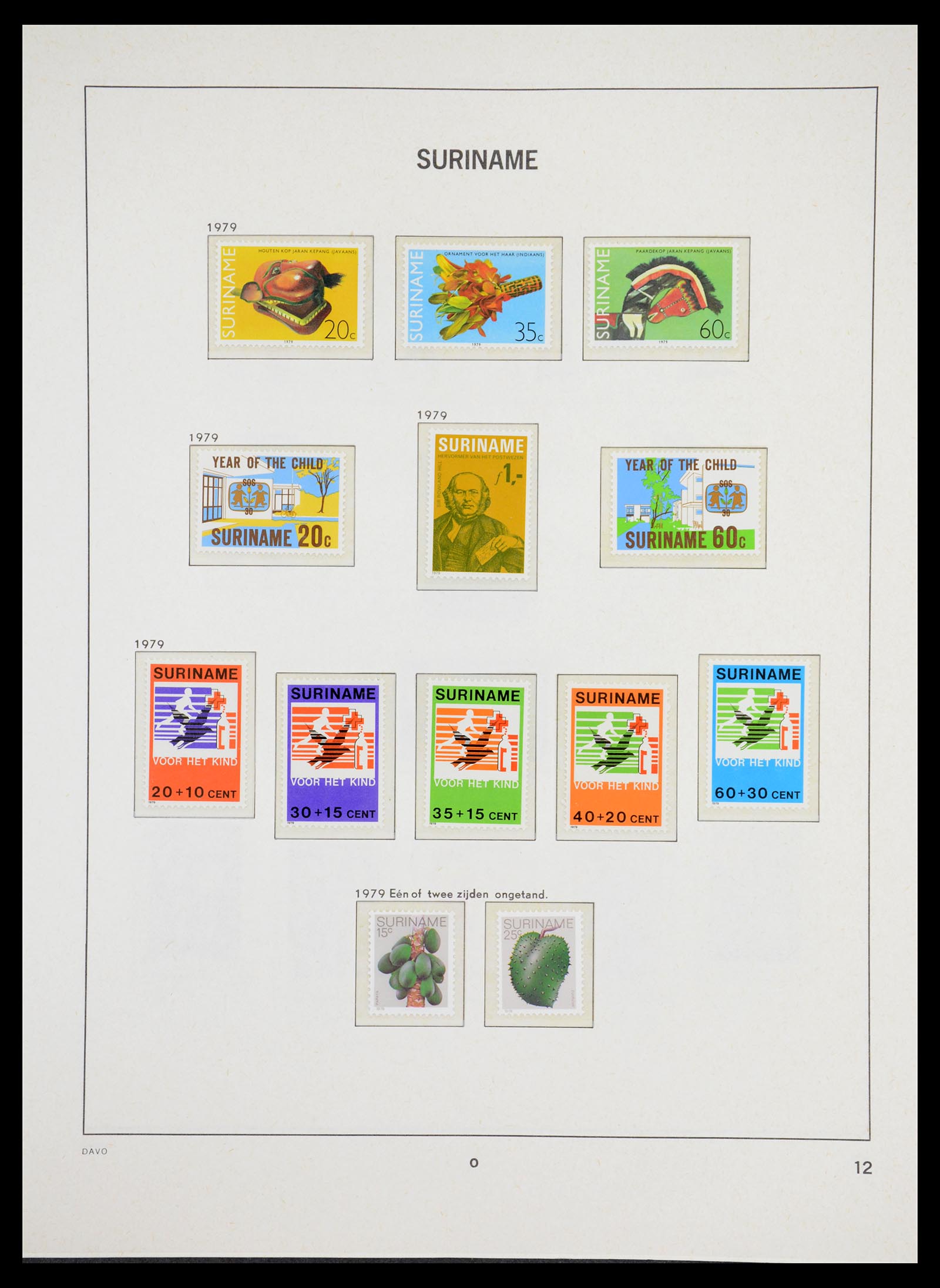 36407 141 - Postzegelverzameling 36407 Suriname 1927-1990.
