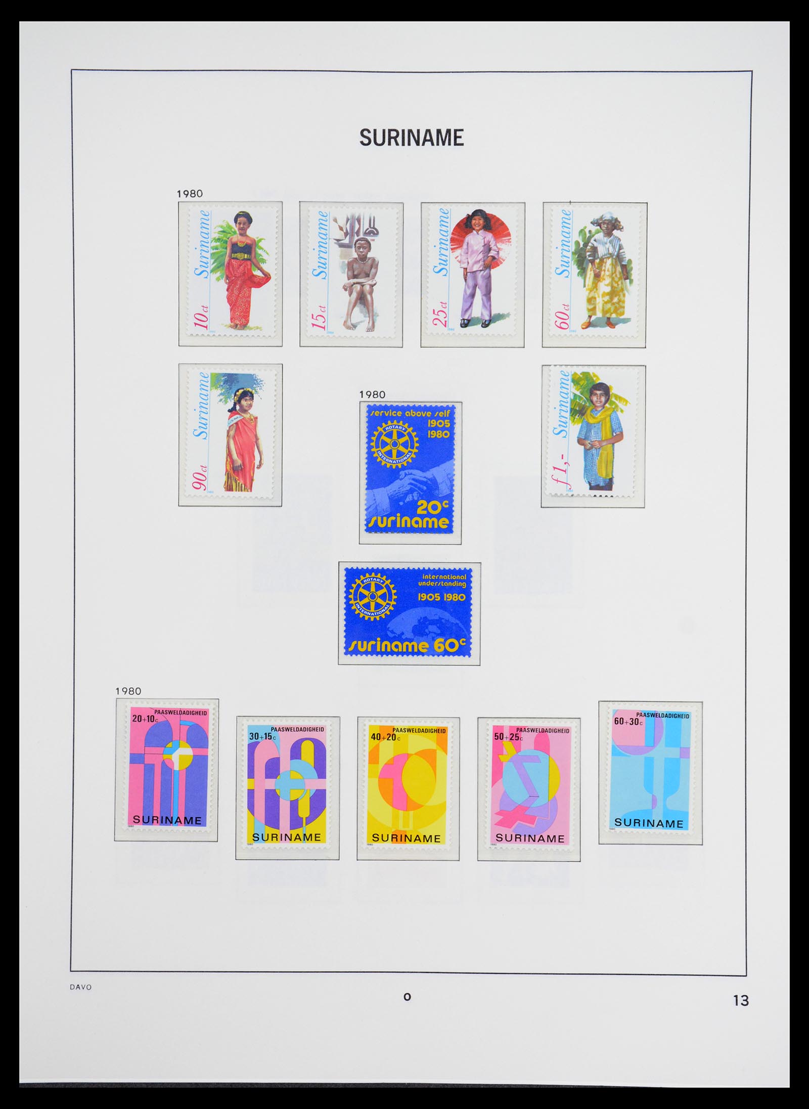 36407 142 - Postzegelverzameling 36407 Suriname 1927-1990.