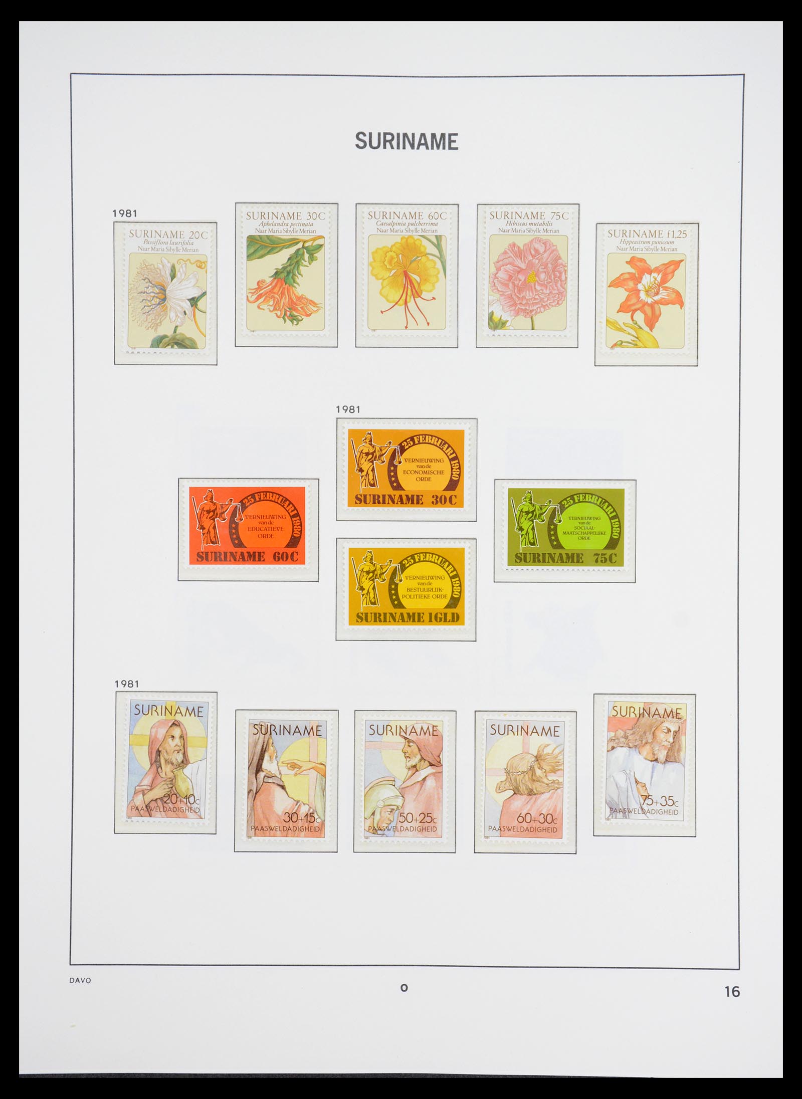 36407 146 - Postzegelverzameling 36407 Suriname 1927-1990.