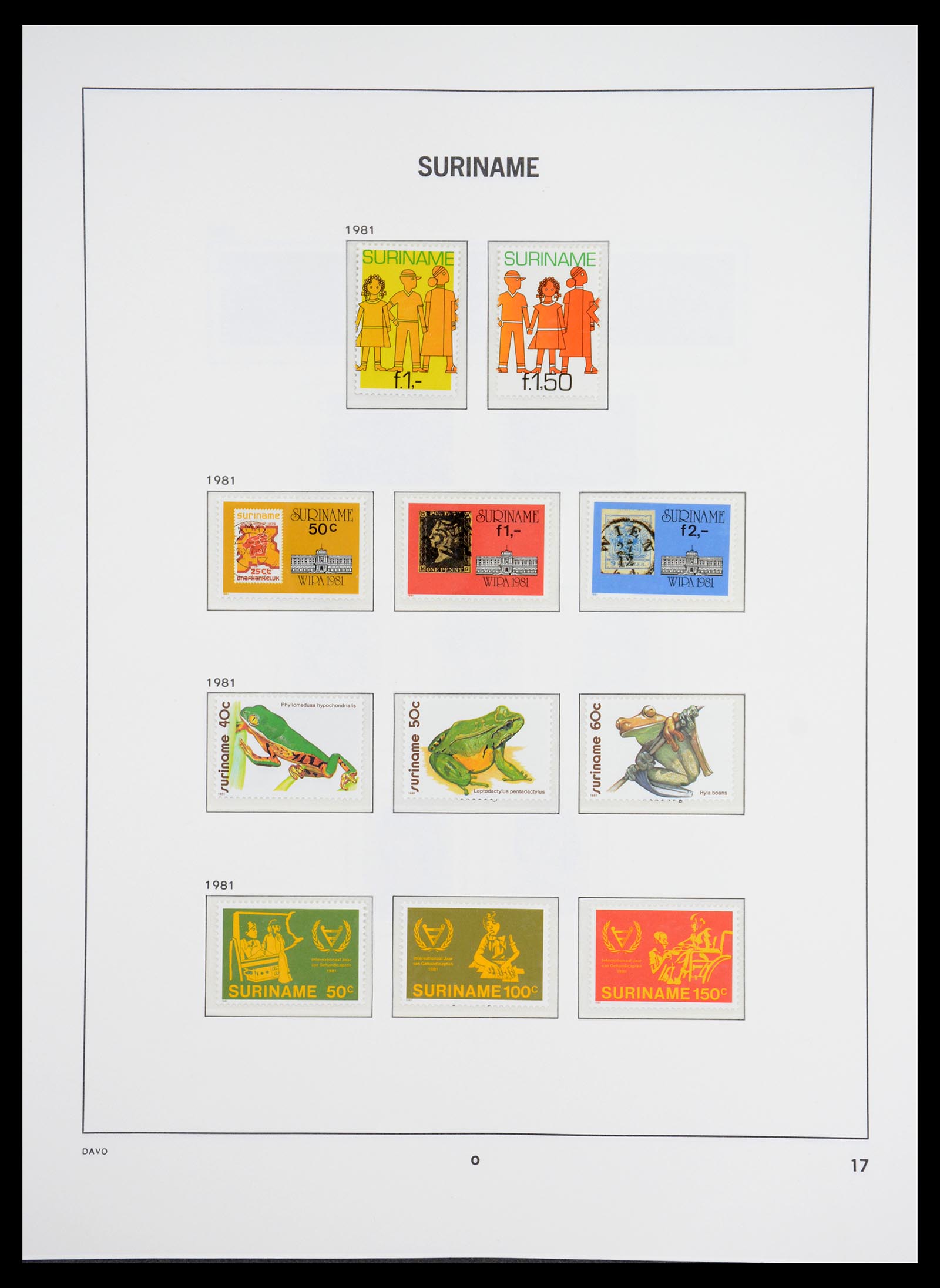 36407 147 - Stamp collection 36407 Suriname 1927-1990.