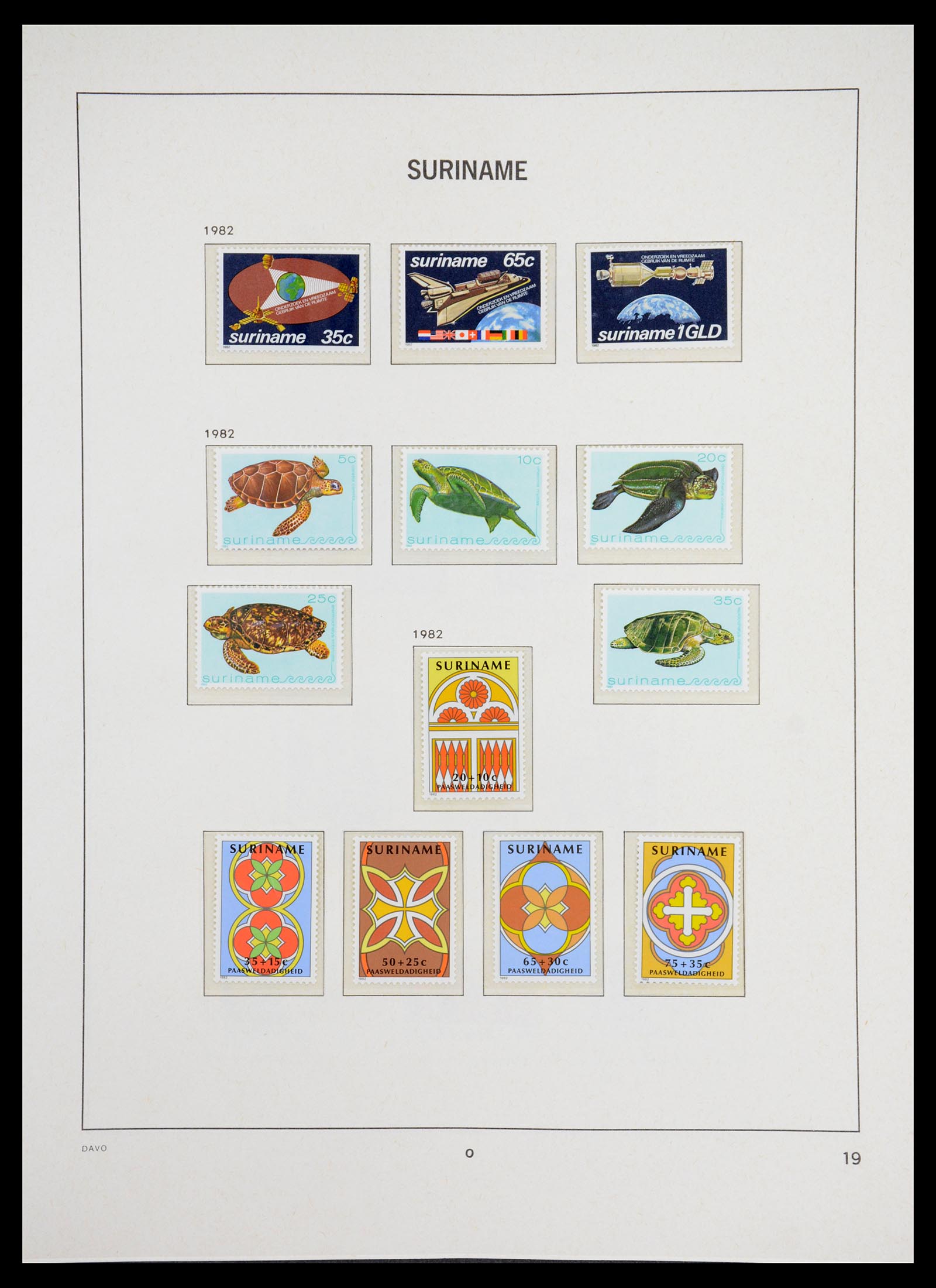36407 150 - Postzegelverzameling 36407 Suriname 1927-1990.