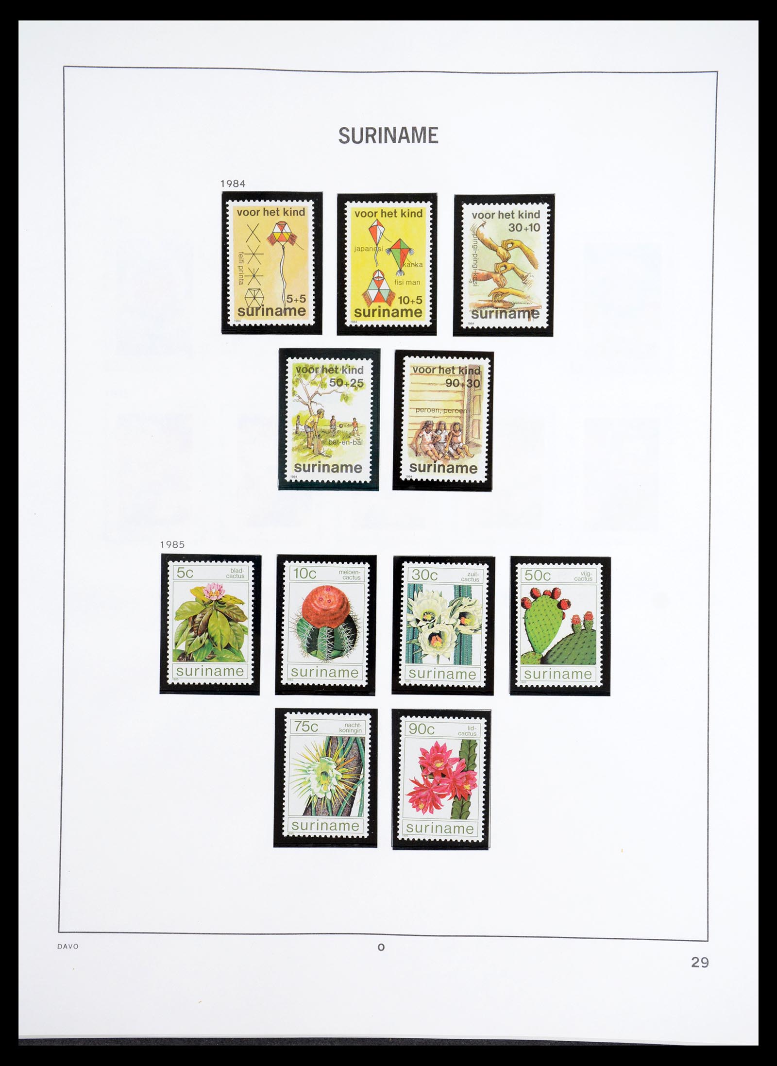36407 160 - Postzegelverzameling 36407 Suriname 1927-1990.