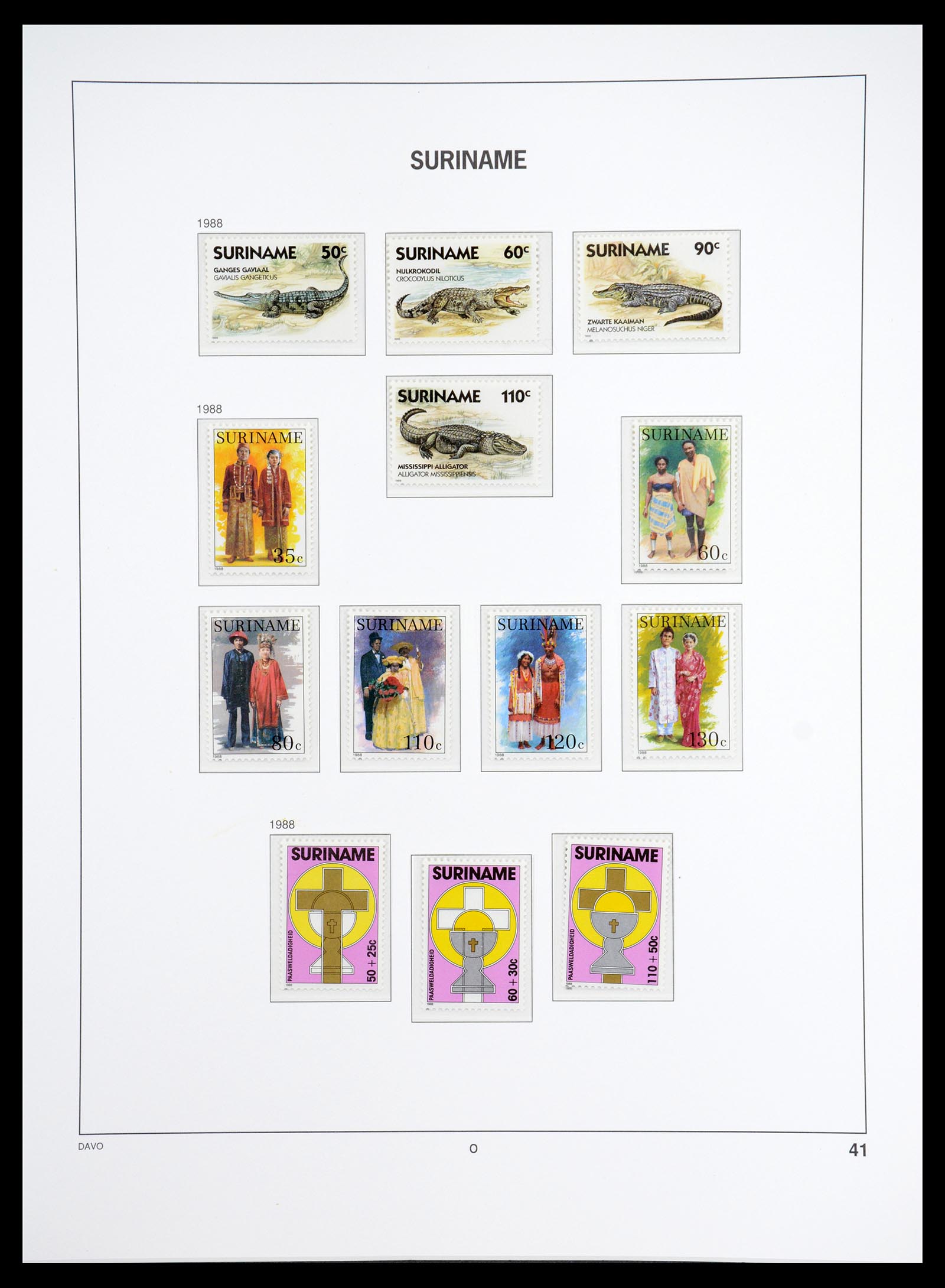 36407 172 - Postzegelverzameling 36407 Suriname 1927-1990.