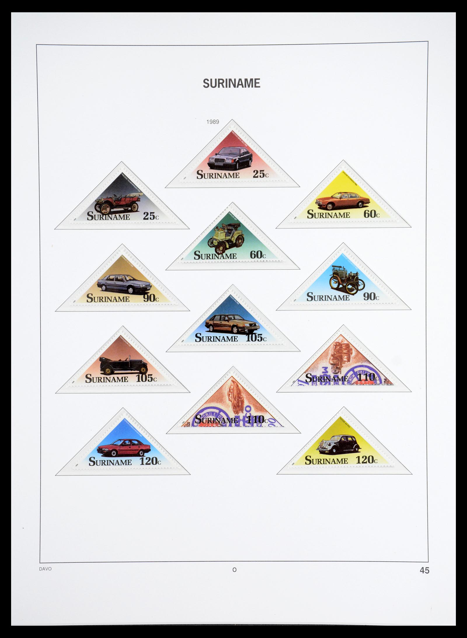 36407 176 - Postzegelverzameling 36407 Suriname 1927-1990.