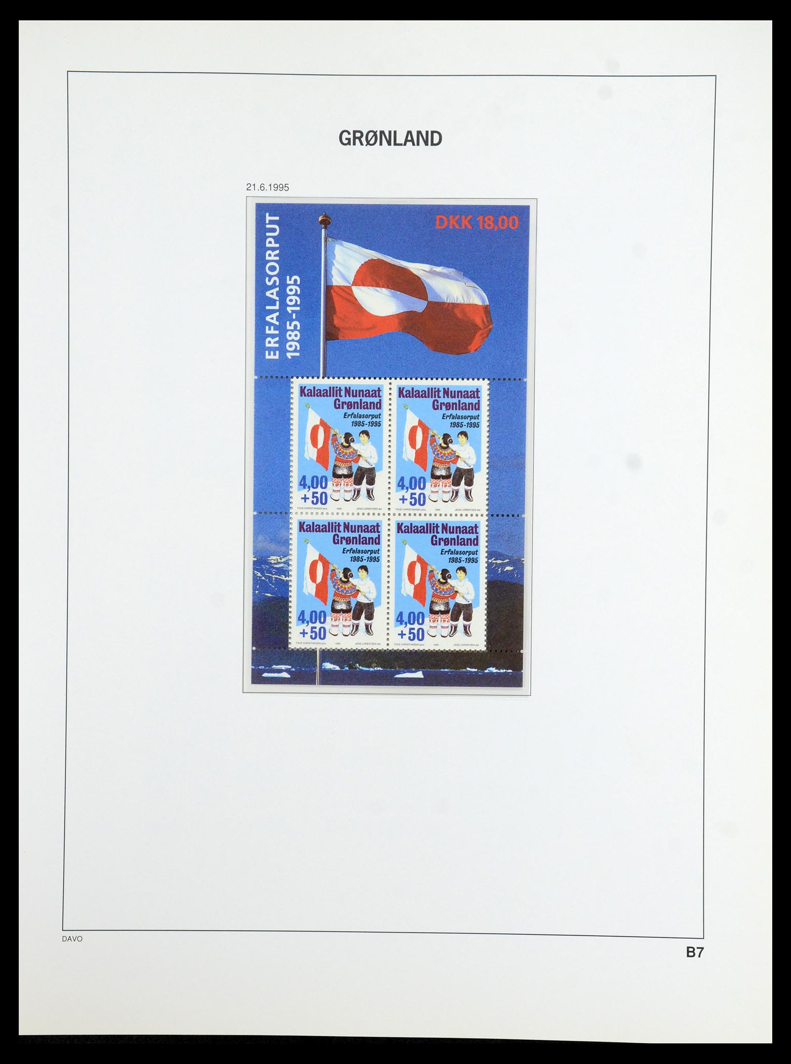36408 048 - Postzegelverzameling 36408 Groenland 1938-2002.