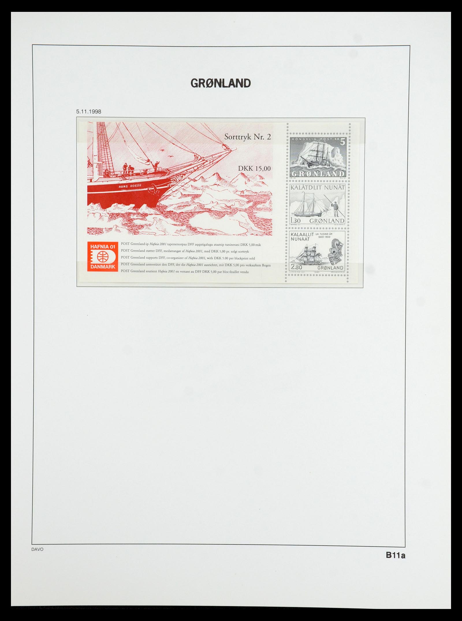 36408 053 - Postzegelverzameling 36408 Groenland 1938-2002.