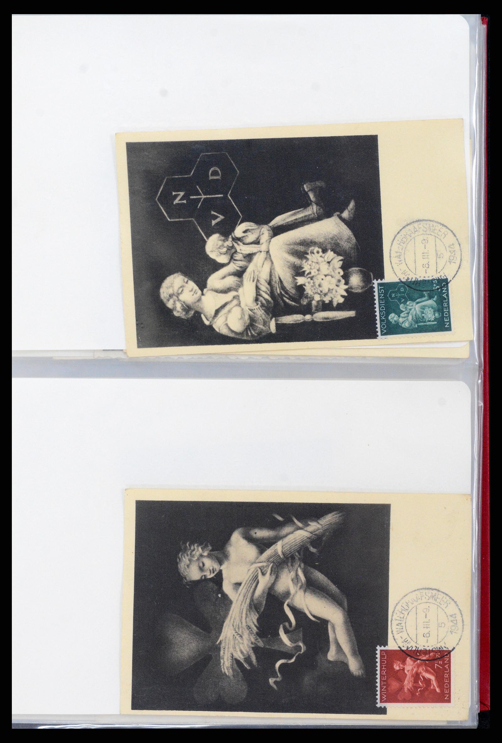 36414 005 - Postzegelverzameling 36414 Nederland maximumkaarten 1938(!)-1987.