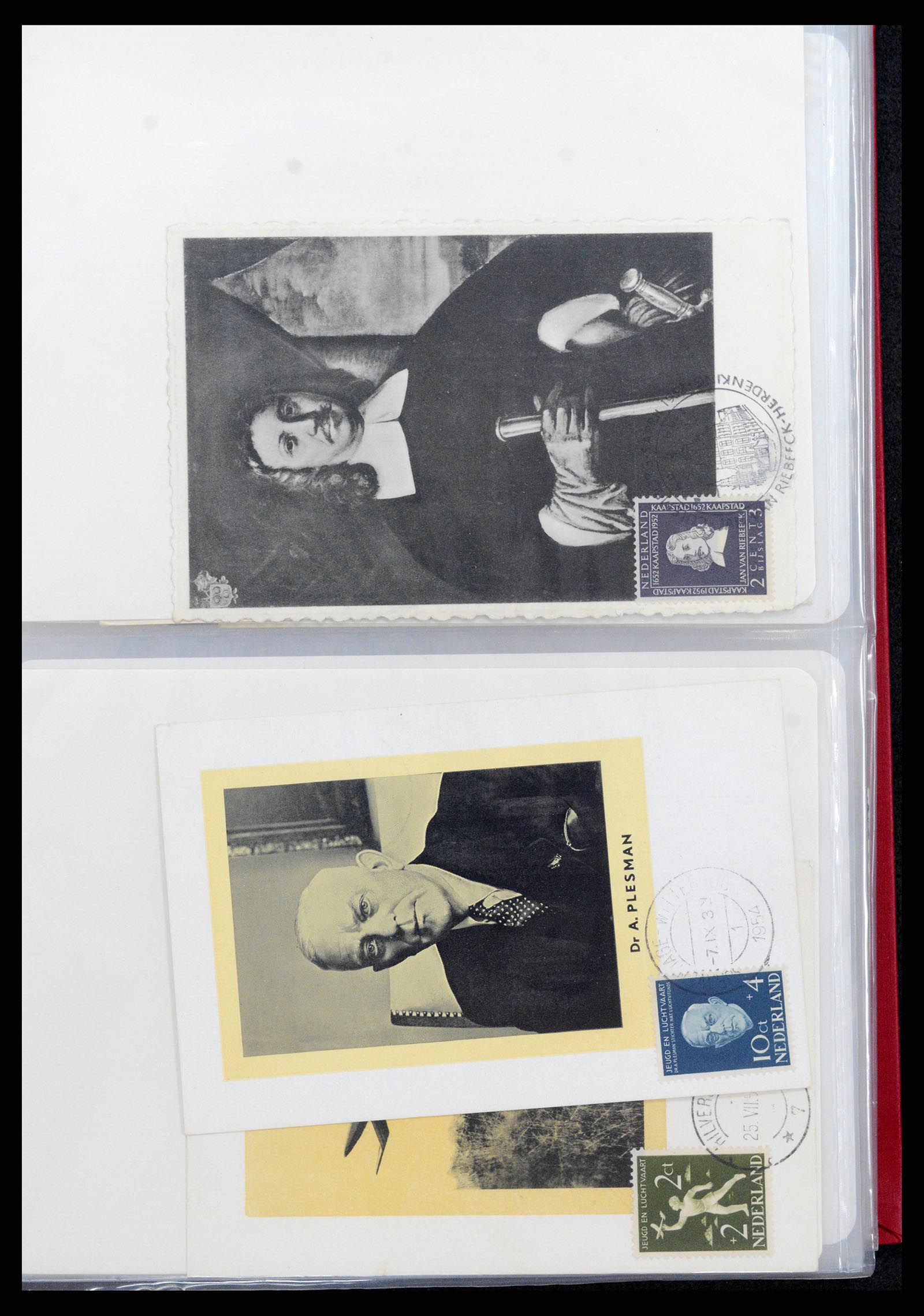 36414 007 - Postzegelverzameling 36414 Nederland maximumkaarten 1938(!)-1987.