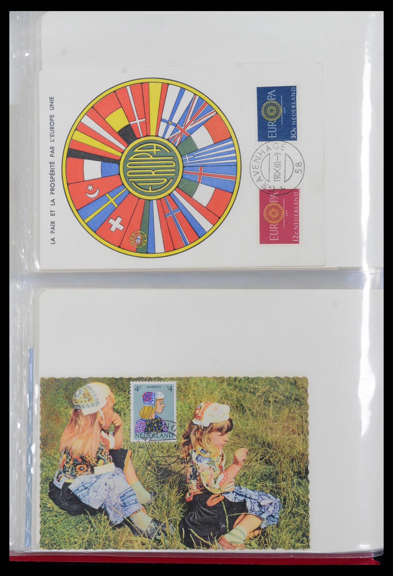 36414 019 - Postzegelverzameling 36414 Nederland maximumkaarten 1938(!)-1987.