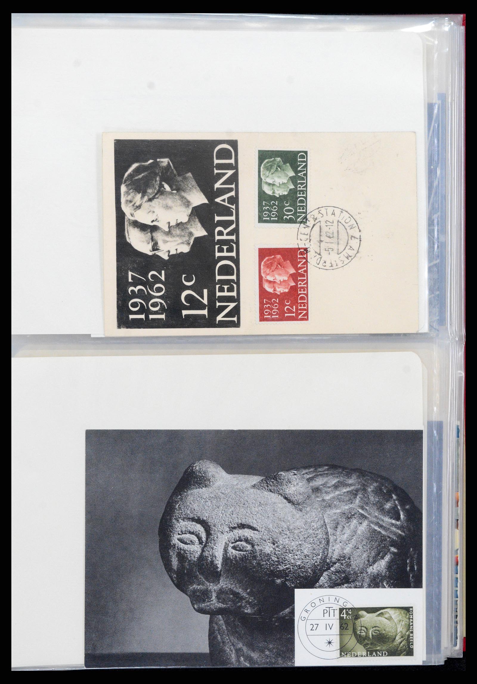 36414 024 - Postzegelverzameling 36414 Nederland maximumkaarten 1938(!)-1987.