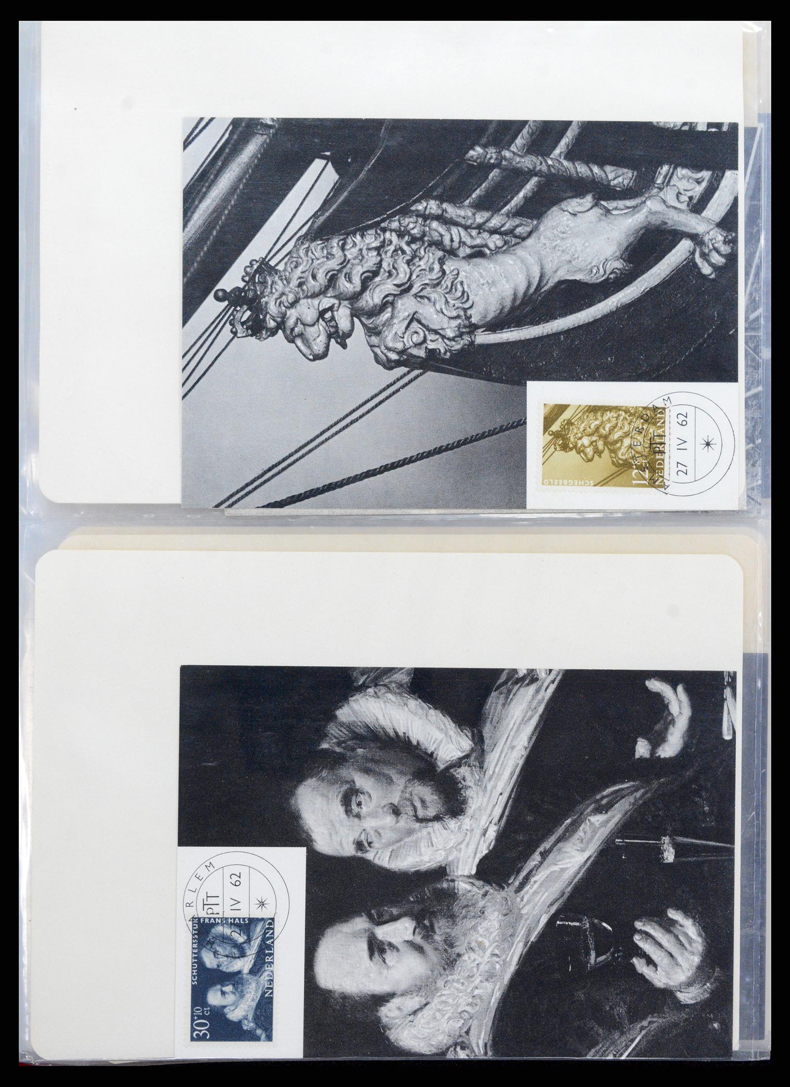 36414 026 - Postzegelverzameling 36414 Nederland maximumkaarten 1938(!)-1987.