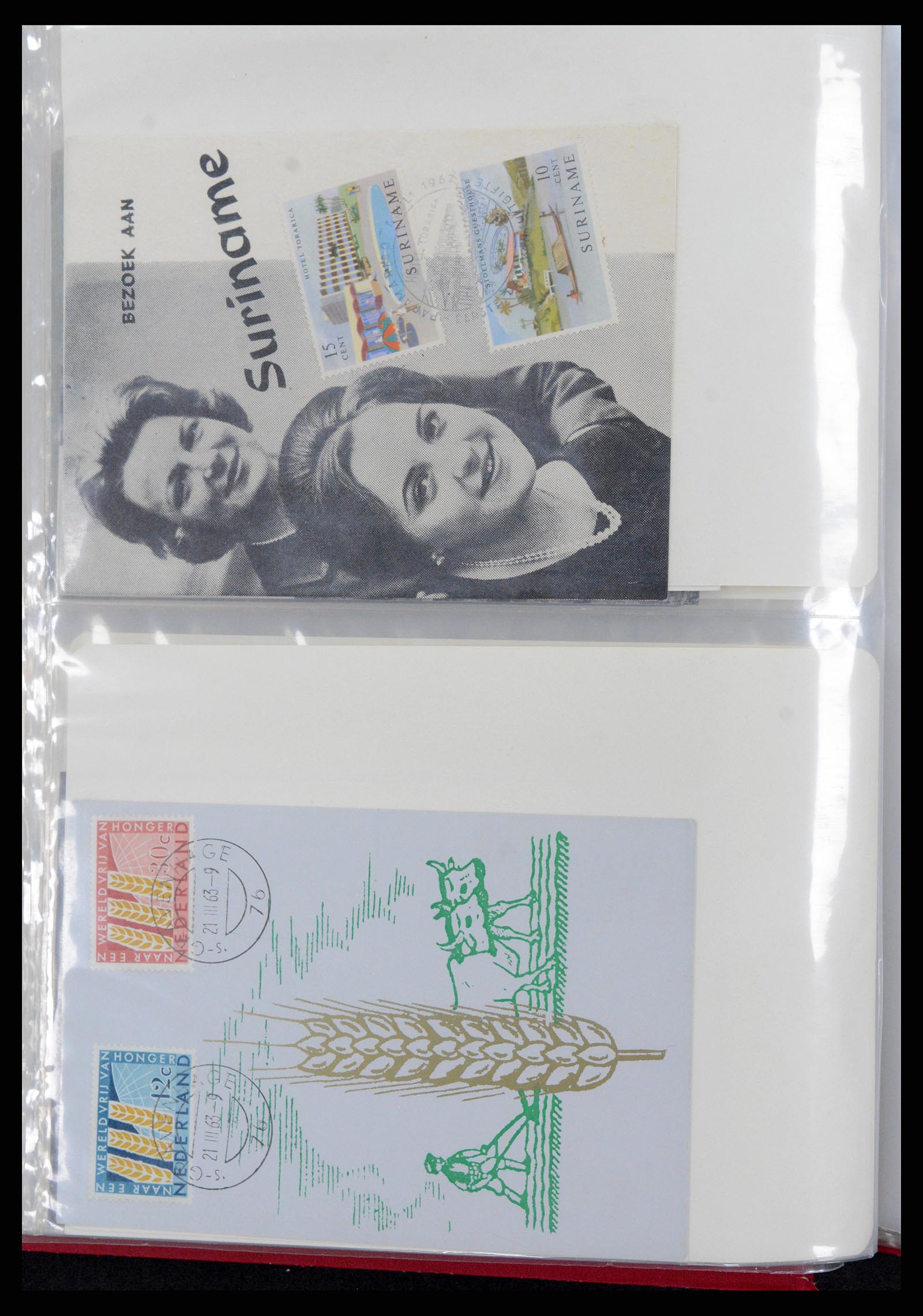 36414 027 - Postzegelverzameling 36414 Nederland maximumkaarten 1938(!)-1987.