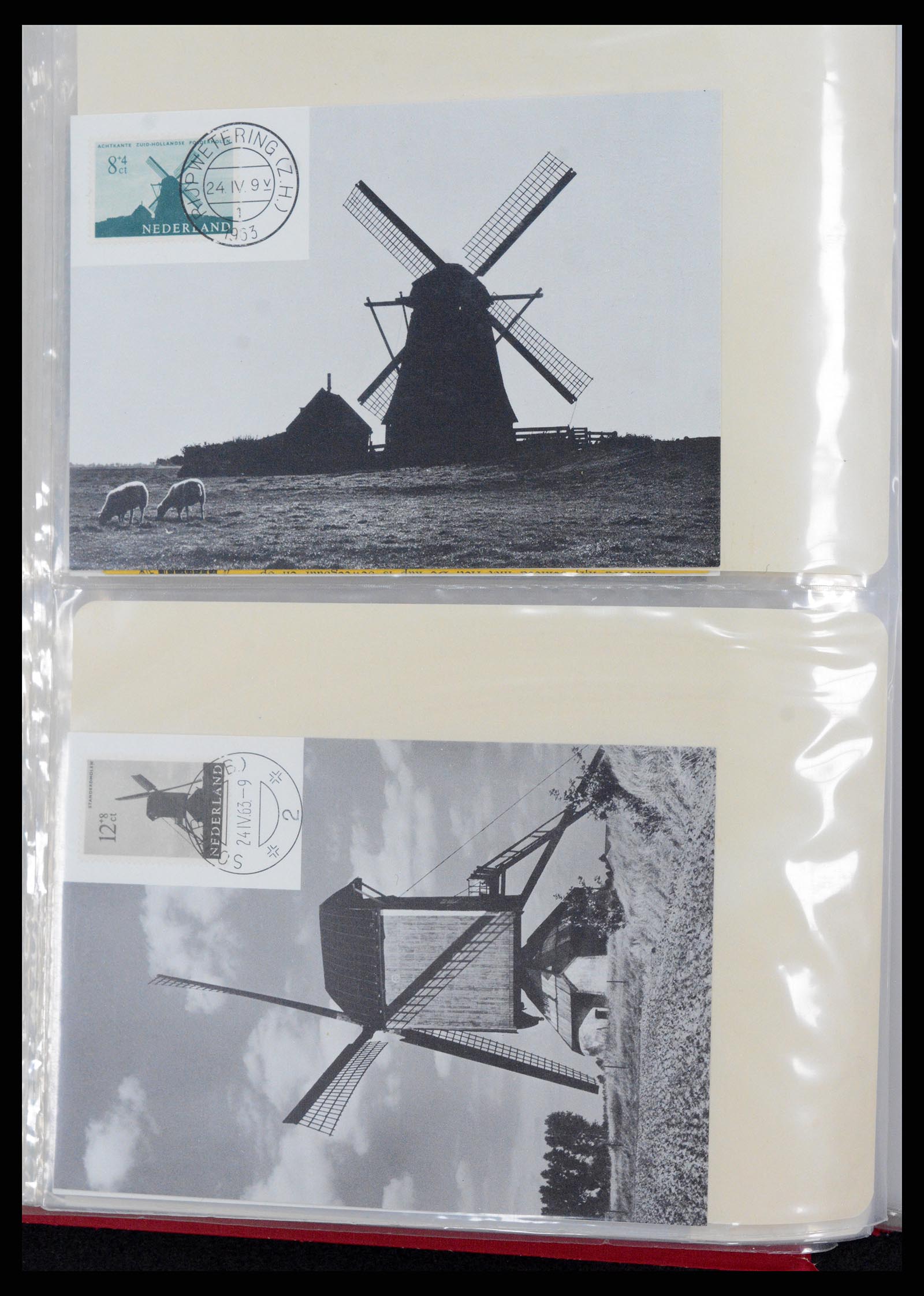 36414 029 - Postzegelverzameling 36414 Nederland maximumkaarten 1938(!)-1987.