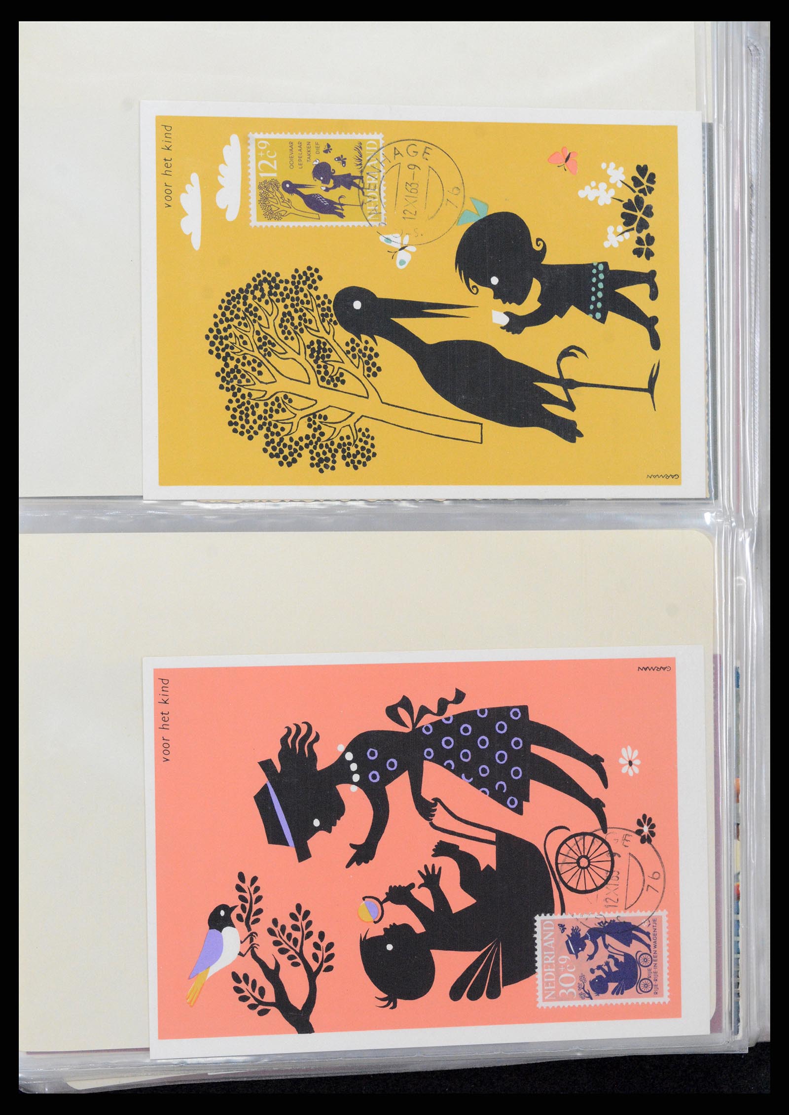 36414 032 - Postzegelverzameling 36414 Nederland maximumkaarten 1938(!)-1987.