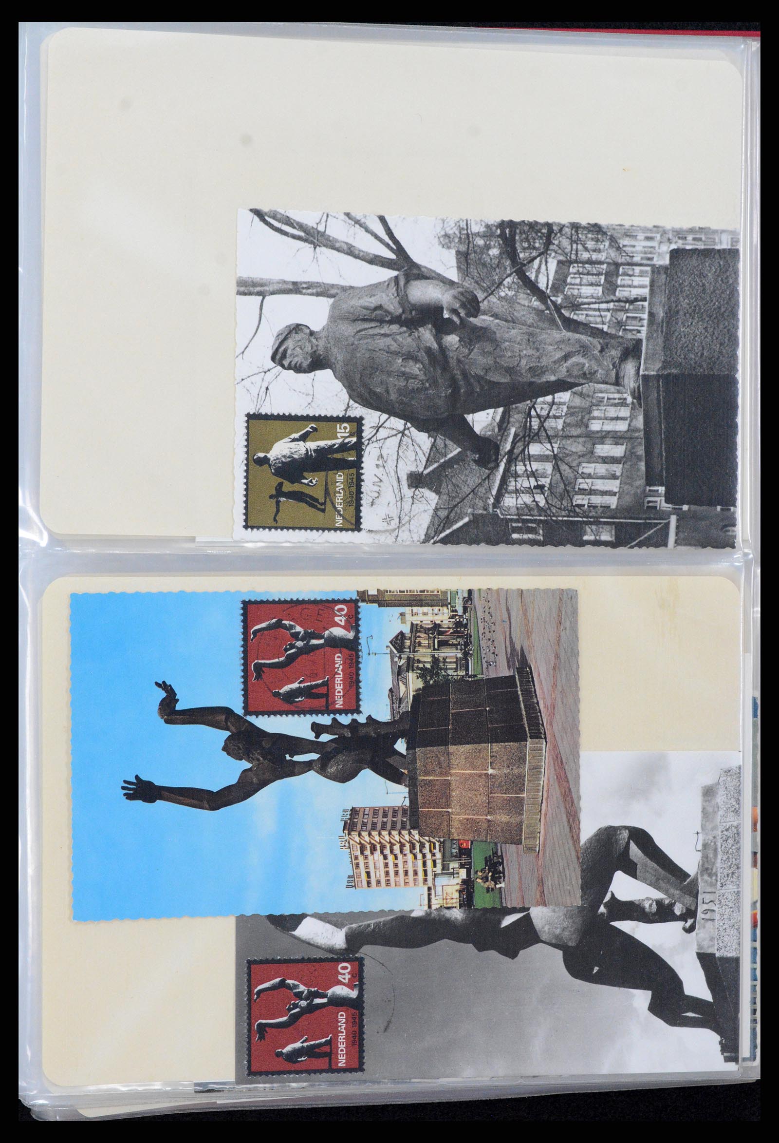 36414 042 - Postzegelverzameling 36414 Nederland maximumkaarten 1938(!)-1987.