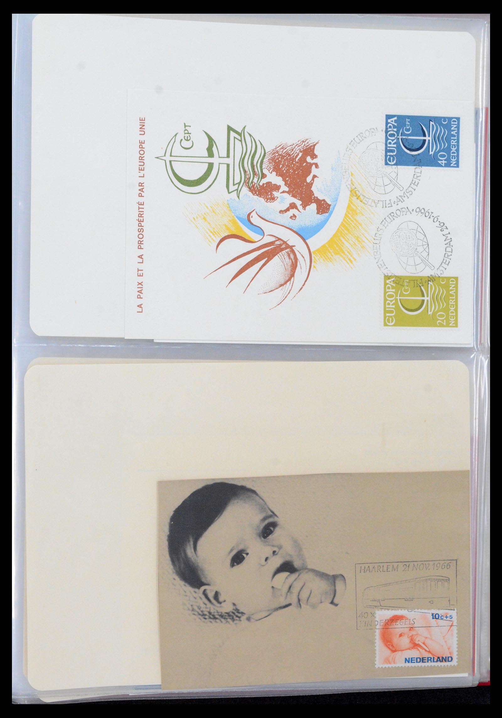 36414 052 - Postzegelverzameling 36414 Nederland maximumkaarten 1938(!)-1987.
