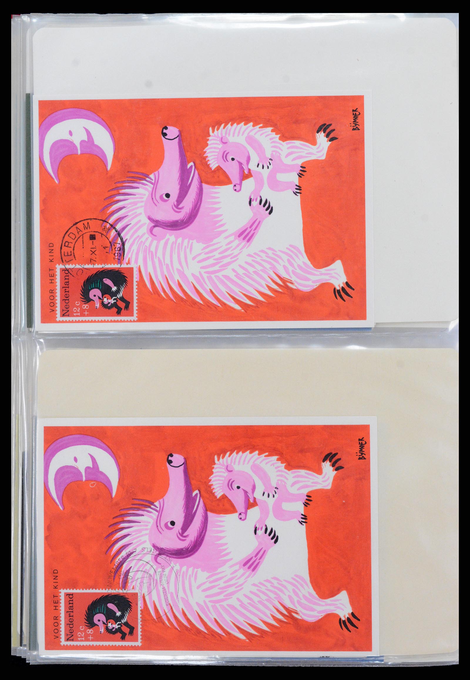 36414 063 - Postzegelverzameling 36414 Nederland maximumkaarten 1938(!)-1987.