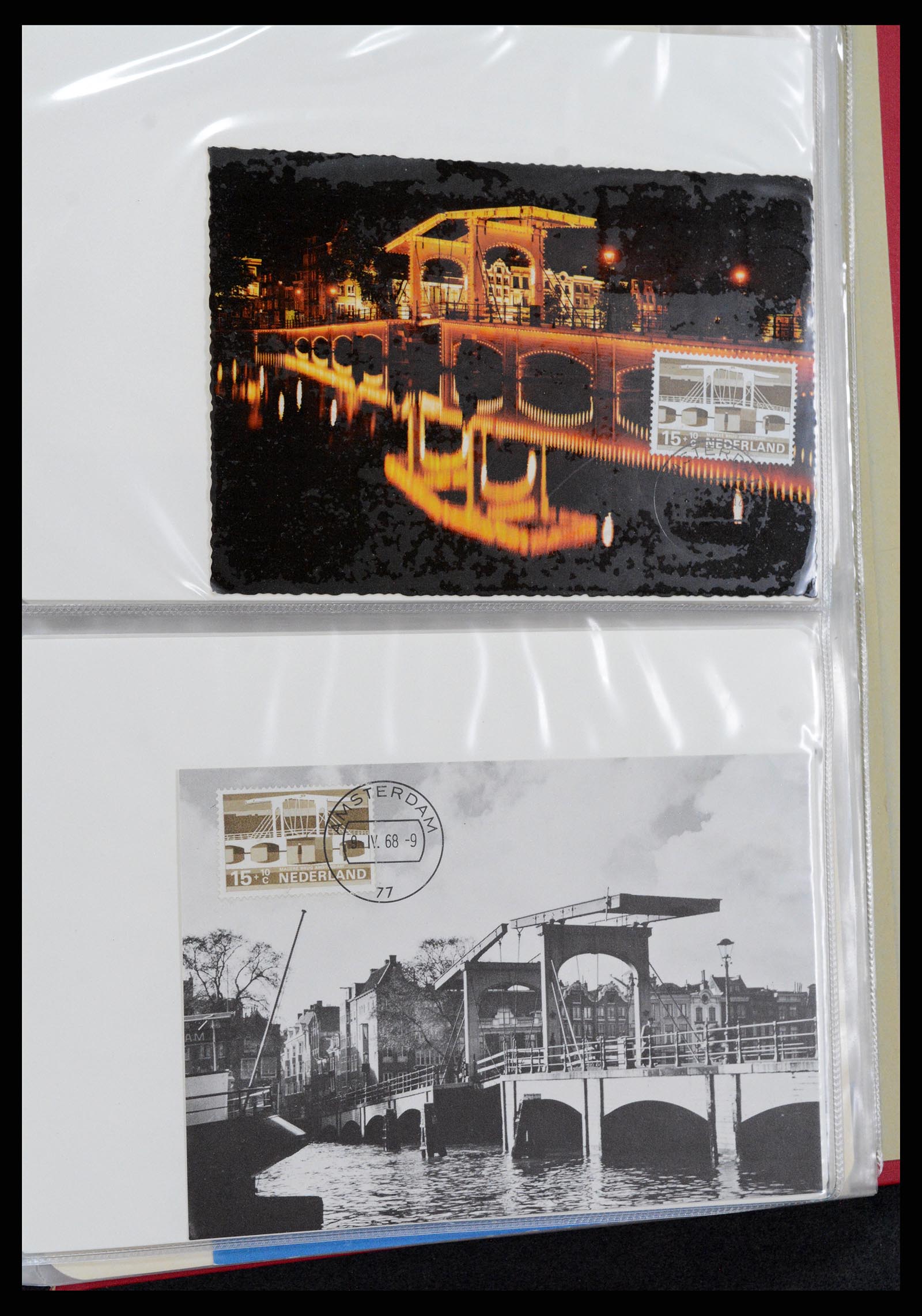 36414 070 - Postzegelverzameling 36414 Nederland maximumkaarten 1938(!)-1987.