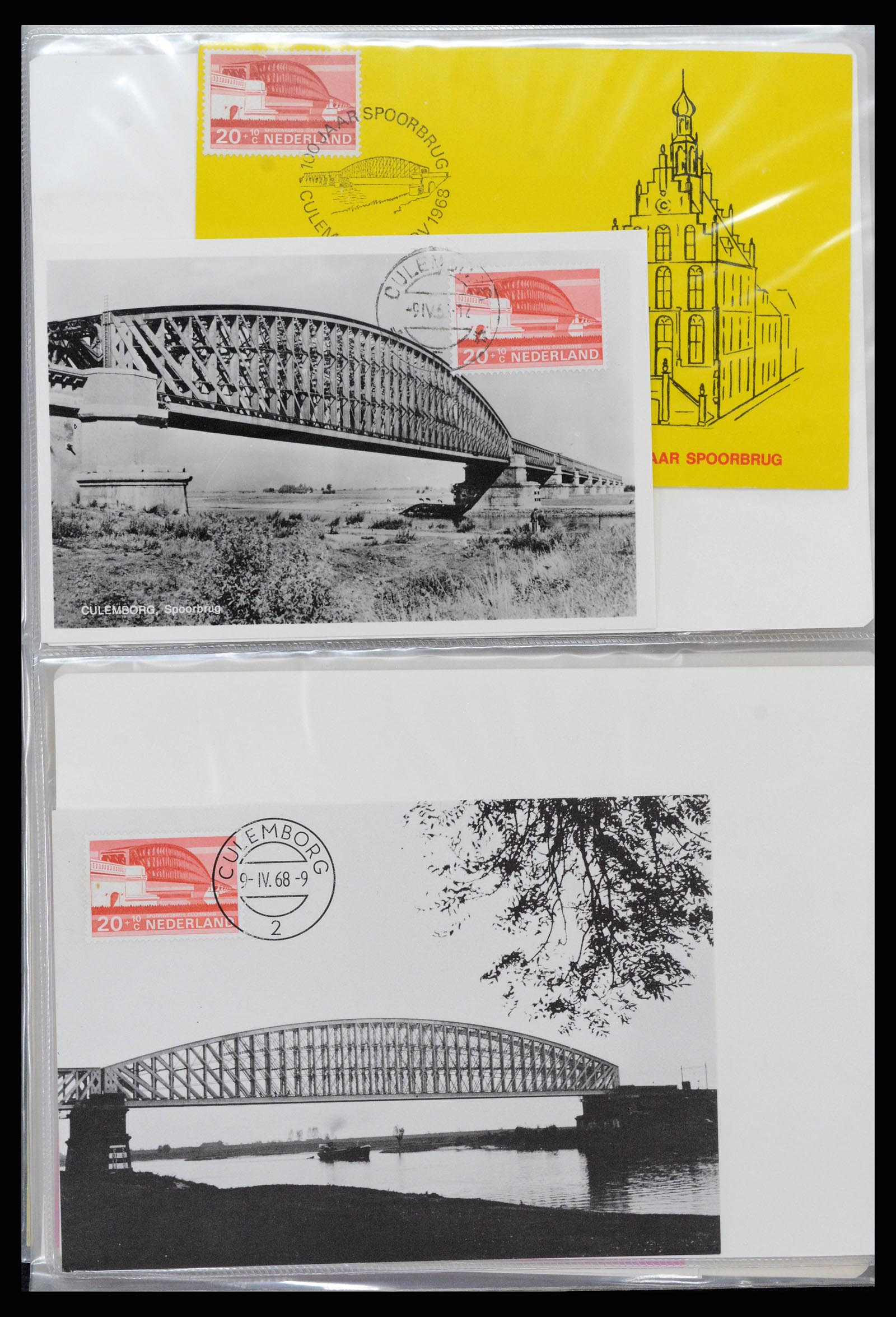 36414 072 - Postzegelverzameling 36414 Nederland maximumkaarten 1938(!)-1987.