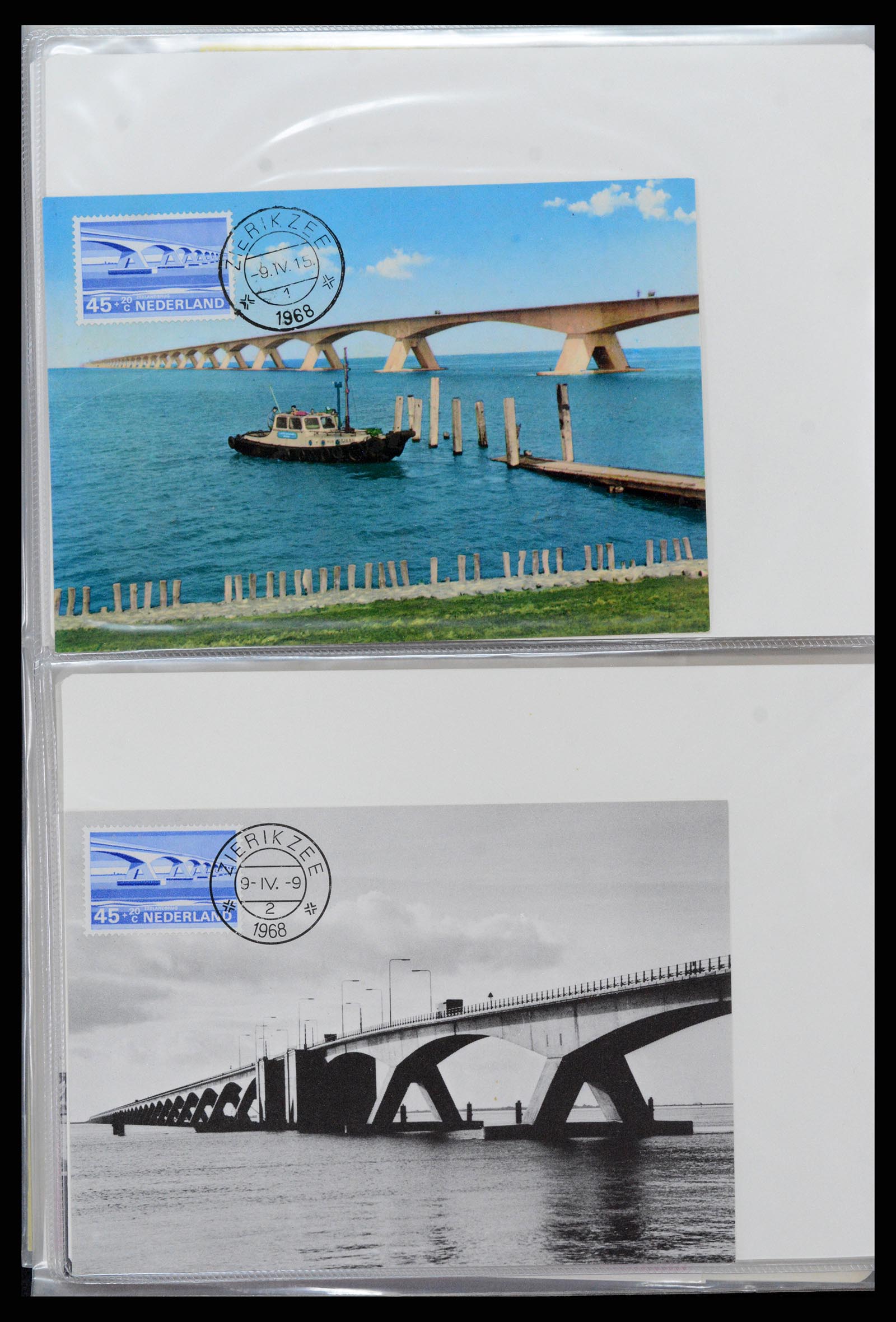 36414 073 - Postzegelverzameling 36414 Nederland maximumkaarten 1938(!)-1987.