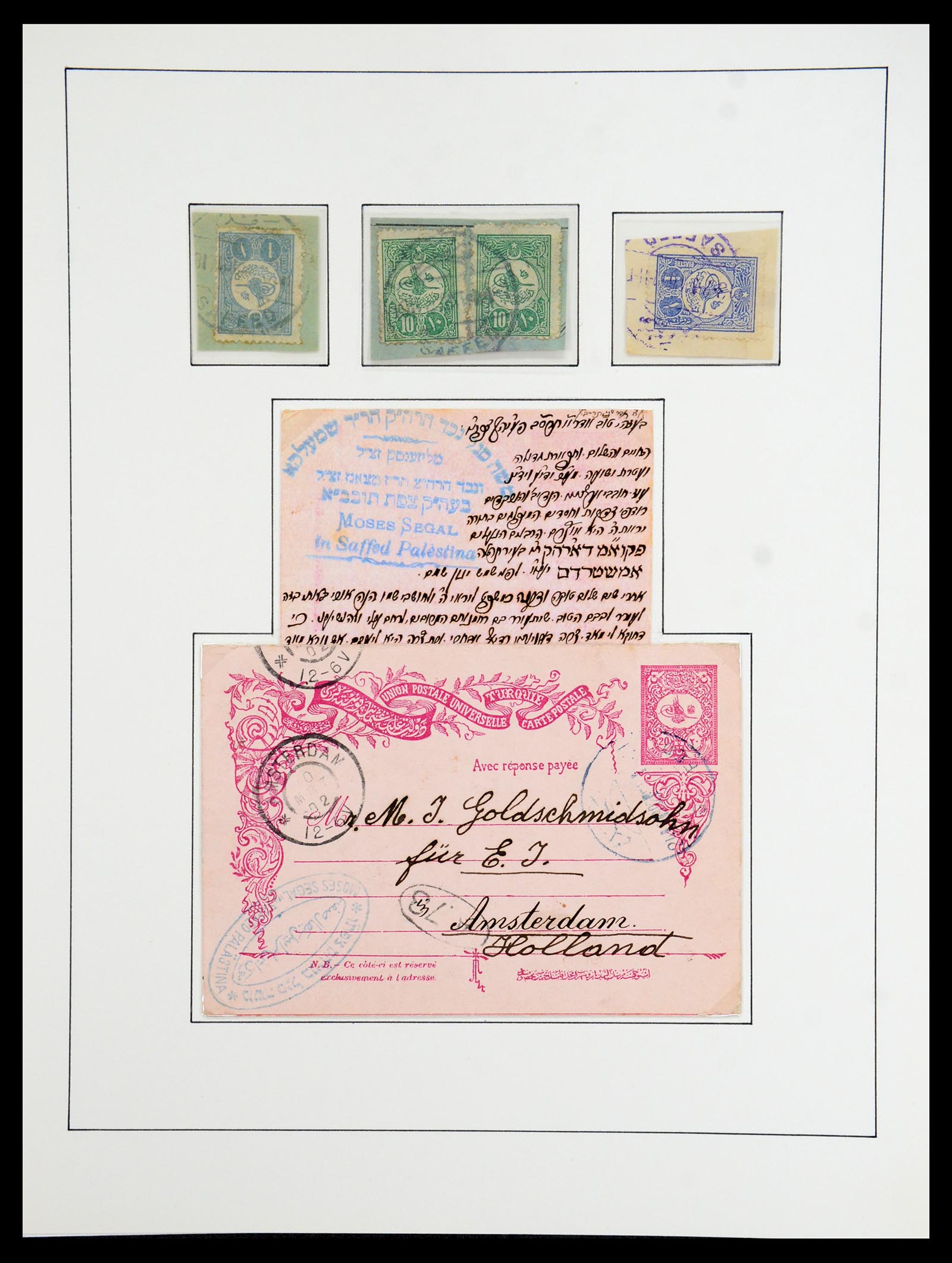 36415 011 - Postzegelverzameling 36415 Israël 1861(!)-1930.
