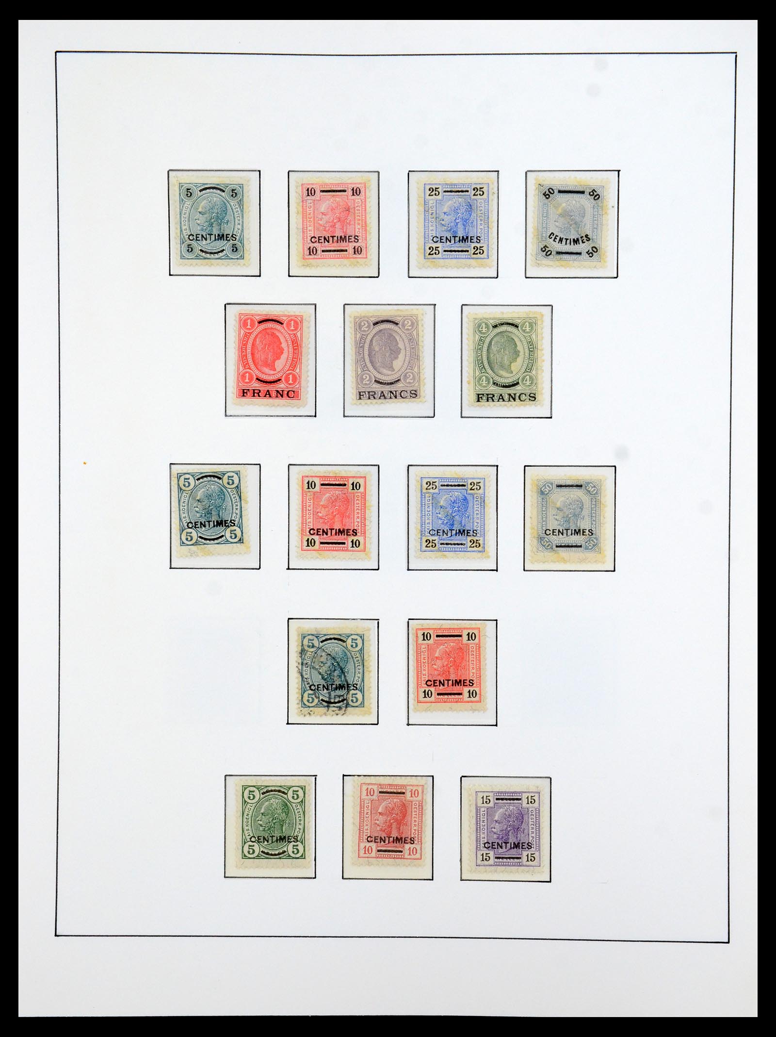 36416 001 - Postzegelverzameling 36416 Levant 1863-1918.