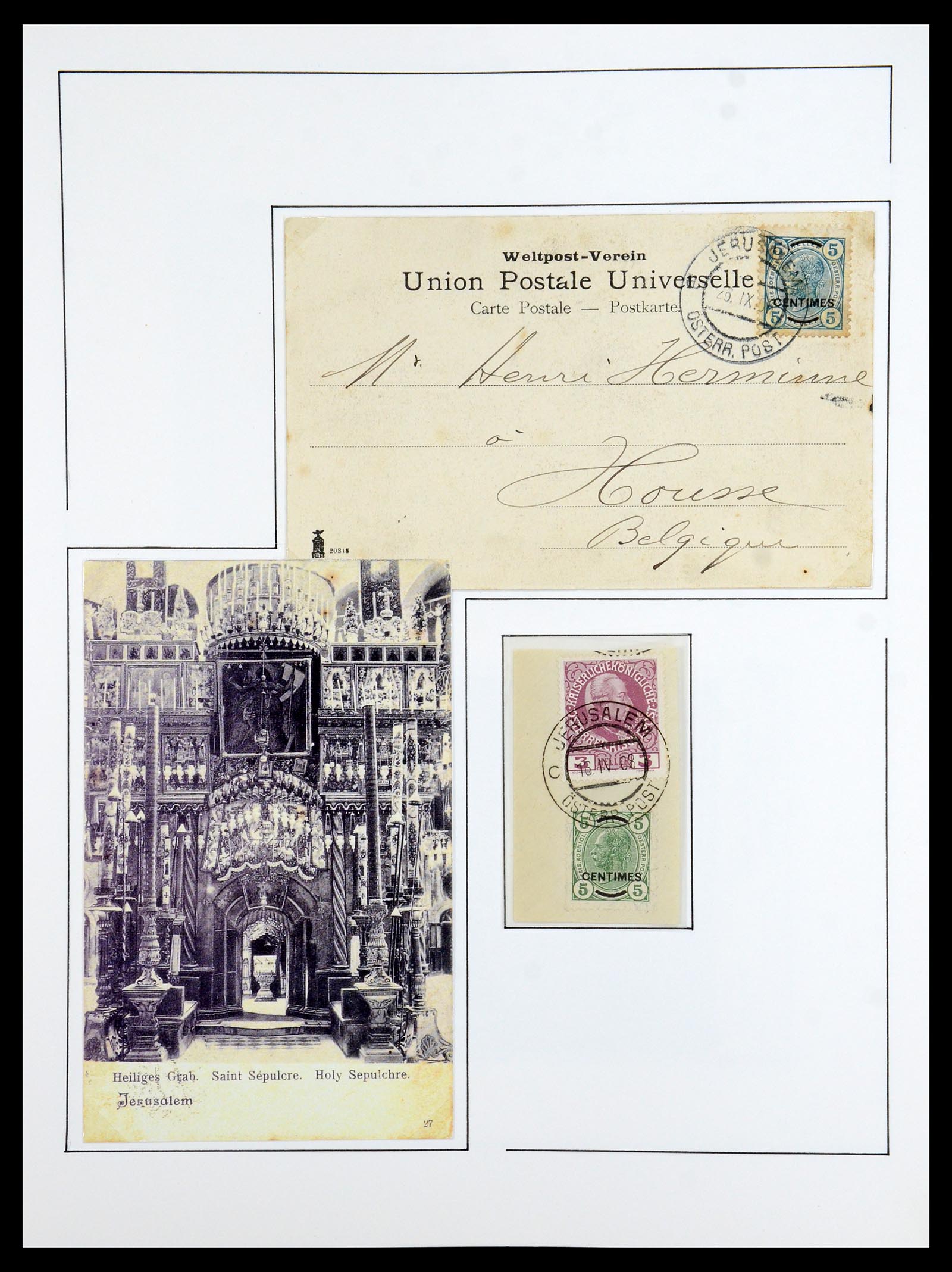 36416 003 - Postzegelverzameling 36416 Levant 1863-1918.