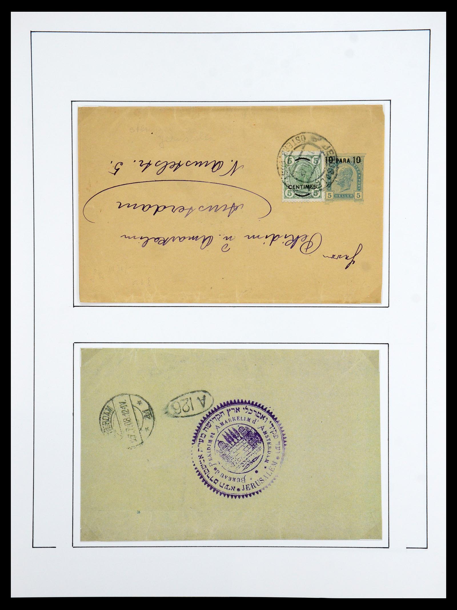 36416 007 - Postzegelverzameling 36416 Levant 1863-1918.