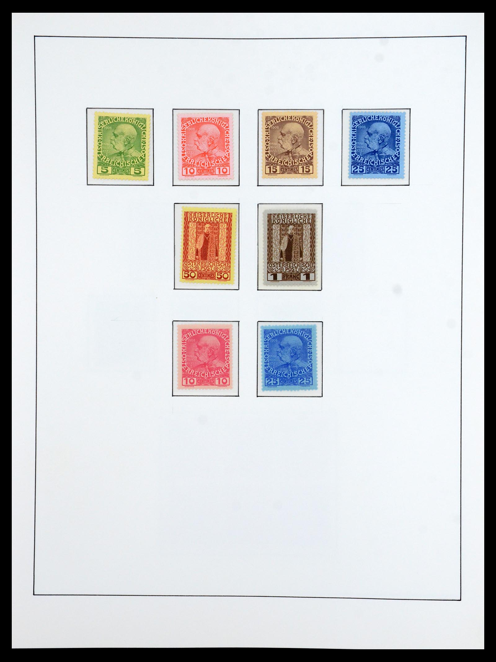 36416 009 - Postzegelverzameling 36416 Levant 1863-1918.