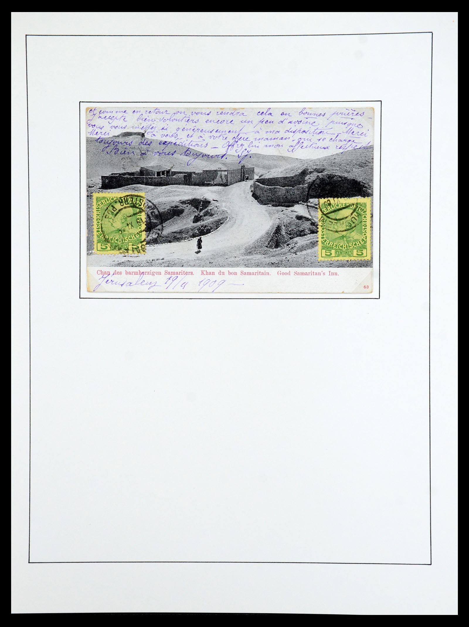 36416 013 - Postzegelverzameling 36416 Levant 1863-1918.