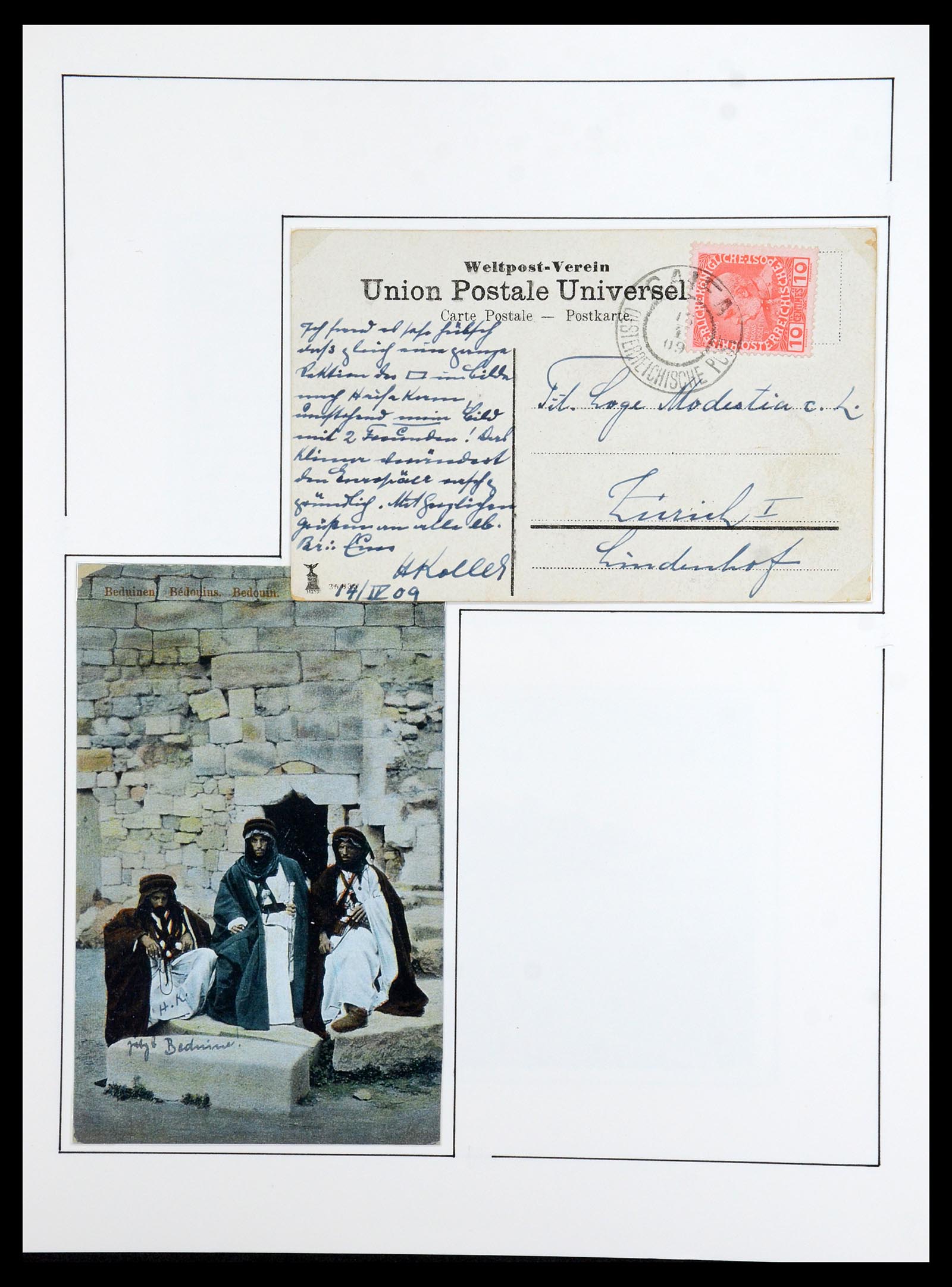 36416 014 - Postzegelverzameling 36416 Levant 1863-1918.