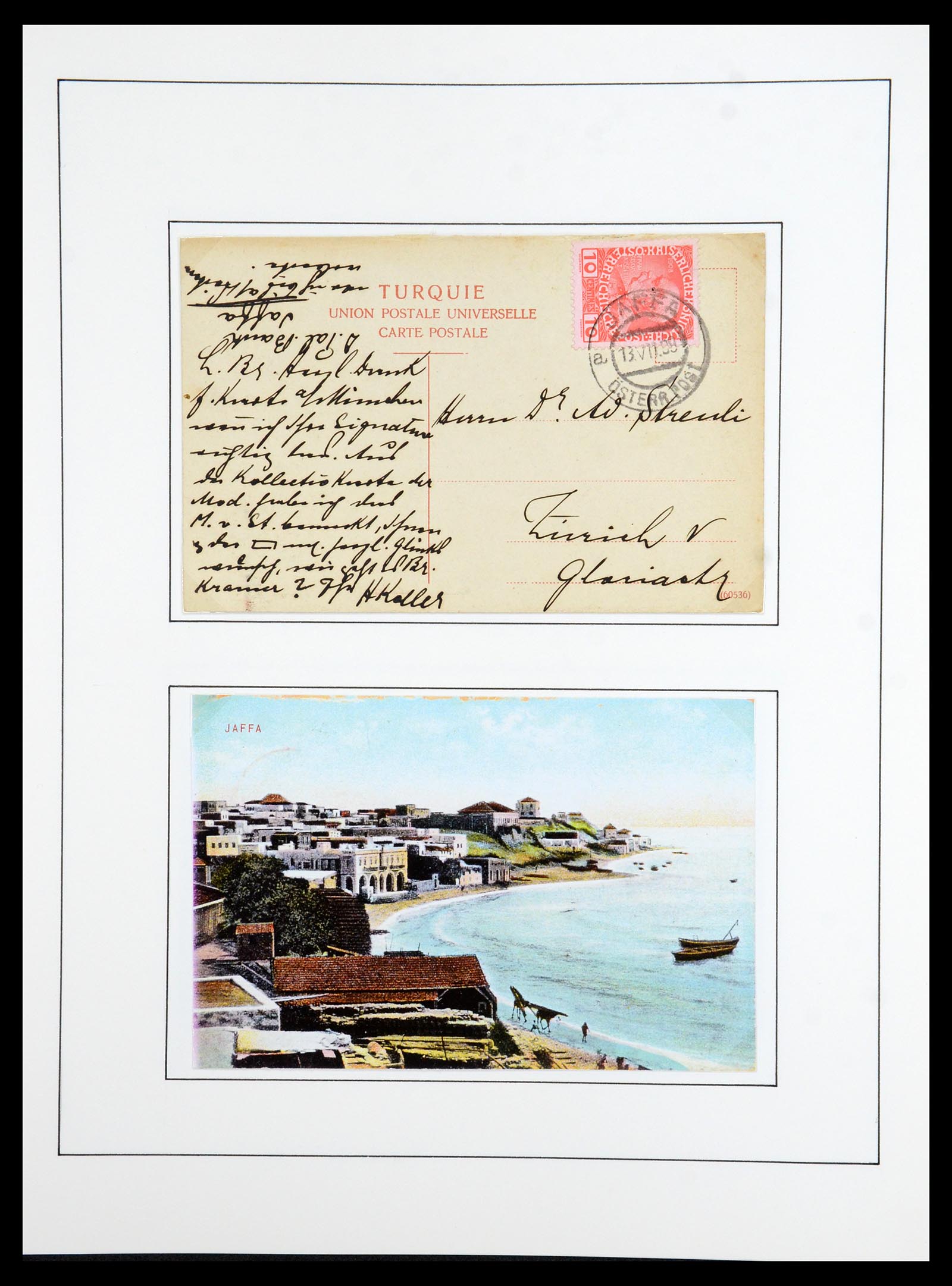 36416 015 - Postzegelverzameling 36416 Levant 1863-1918.