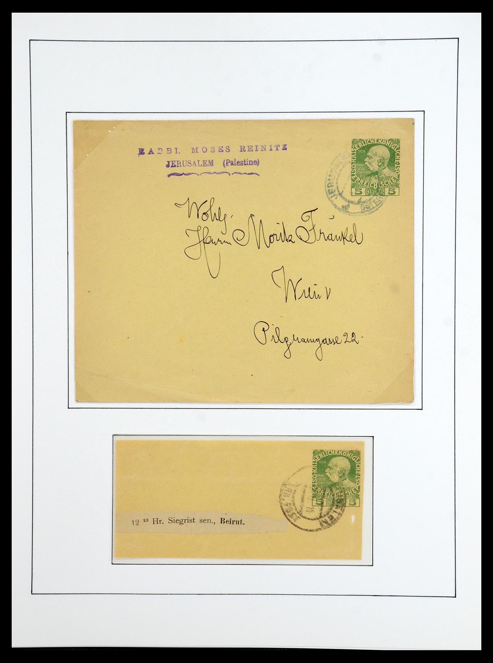 36416 019 - Postzegelverzameling 36416 Levant 1863-1918.