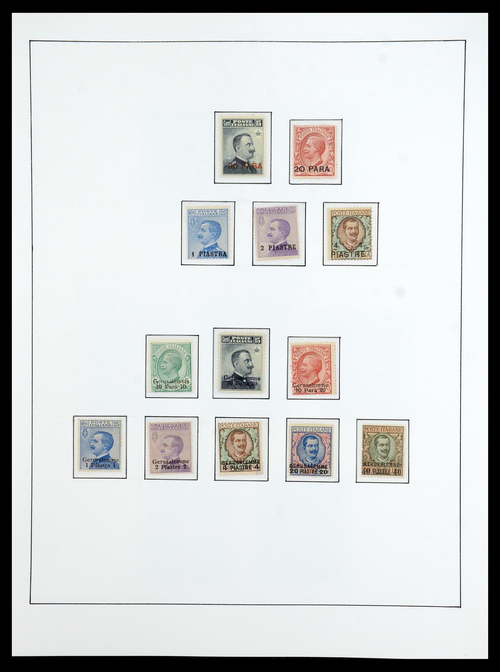 36416 022 - Postzegelverzameling 36416 Levant 1863-1918.