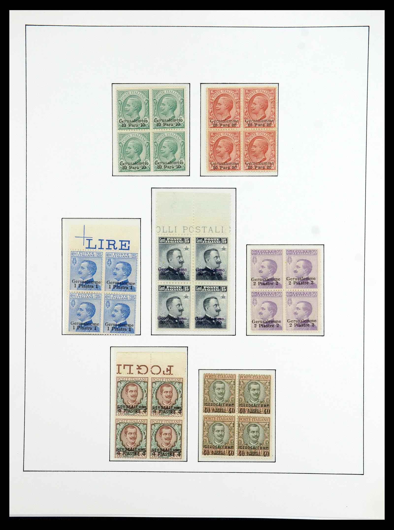 36416 023 - Postzegelverzameling 36416 Levant 1863-1918.