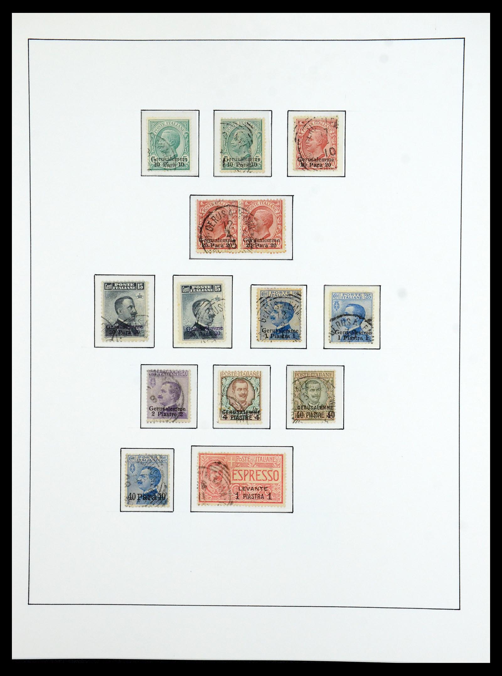 36416 025 - Postzegelverzameling 36416 Levant 1863-1918.