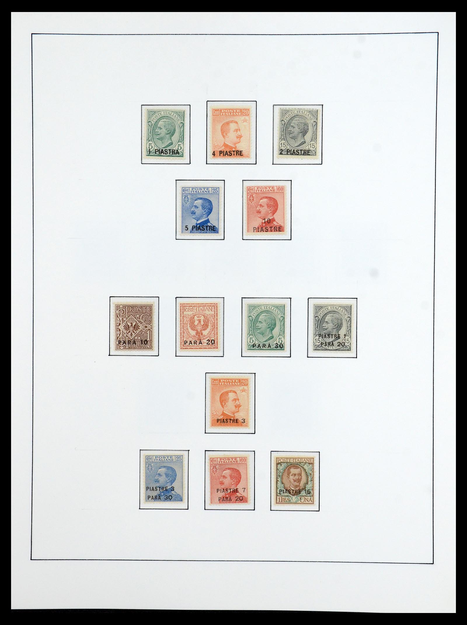 36416 026 - Postzegelverzameling 36416 Levant 1863-1918.